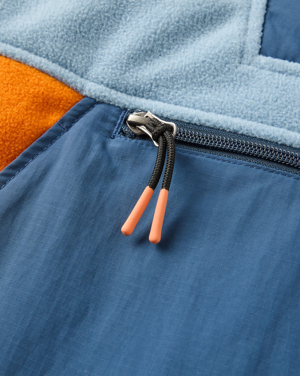 Alexander Recycled Hooded Polar Fleece - Faded Denim