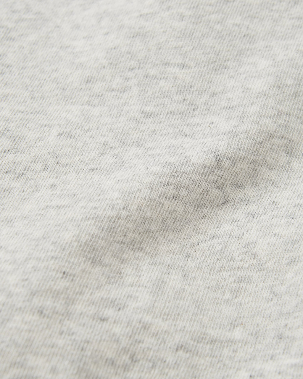 Fade Organic Cotton Sweatshirt - Light Grey Marl
