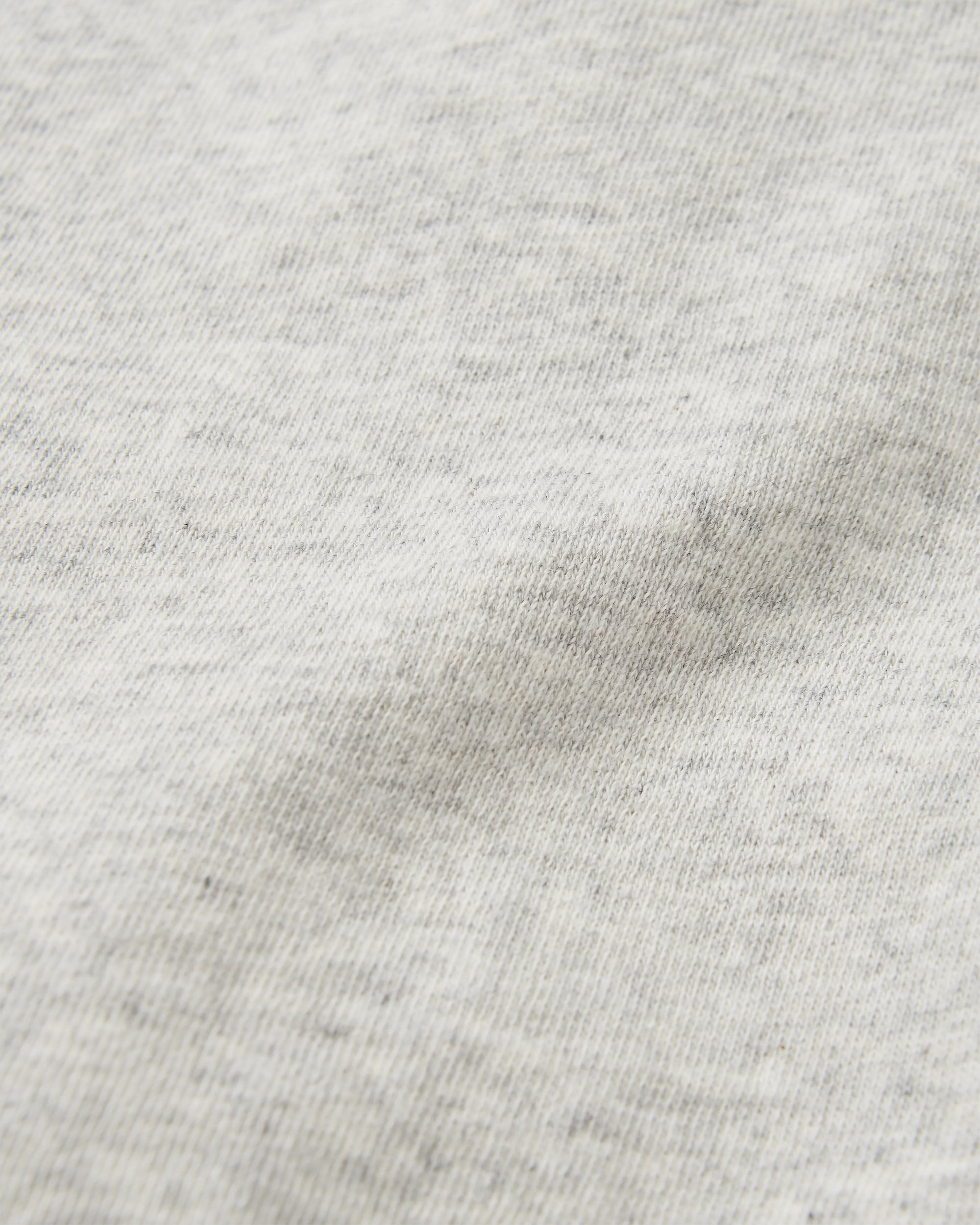 Fade Organic Cotton Sweatshirt - Light Grey Marl