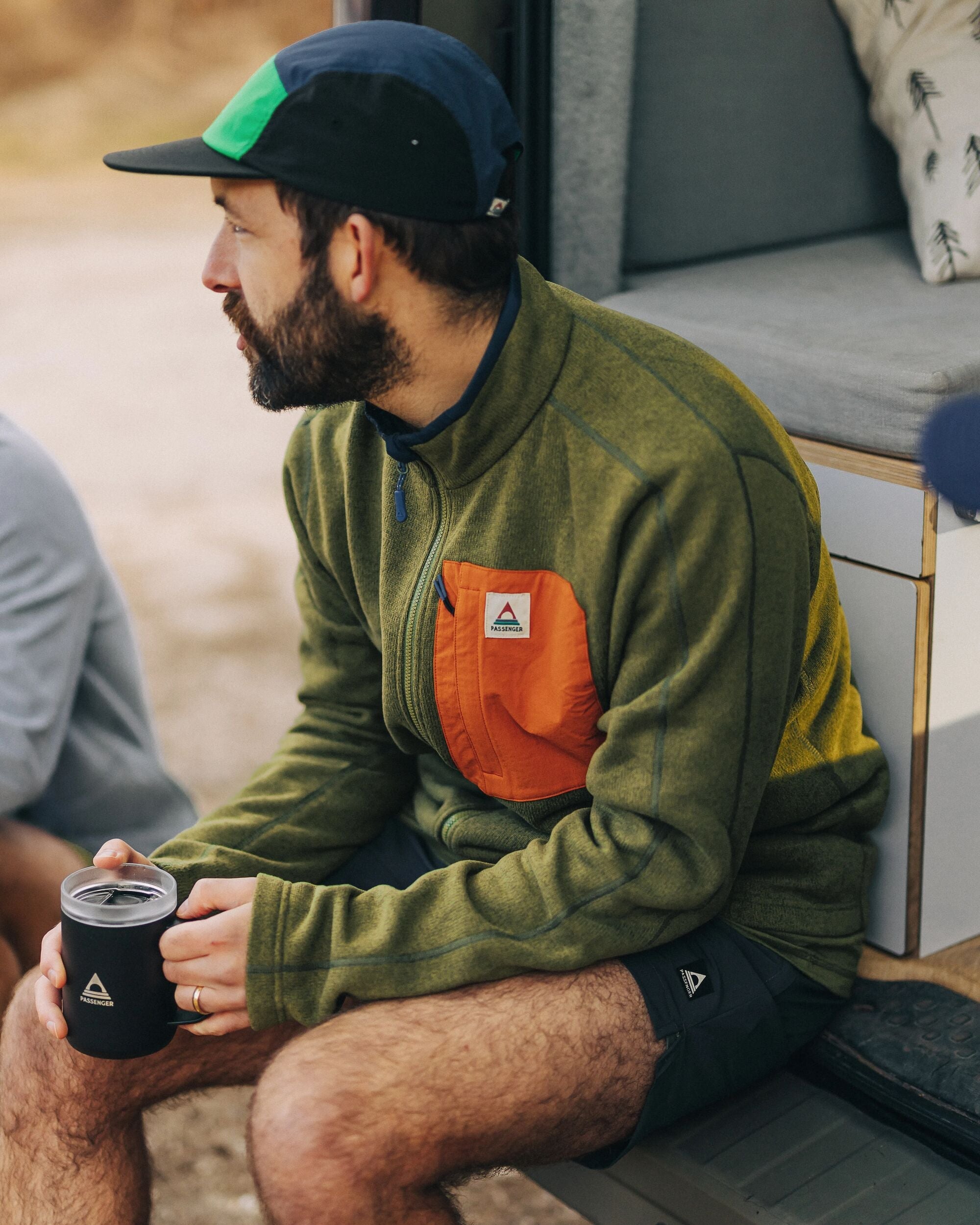 Hudson Recycled Polartec® Fleece - Khaki