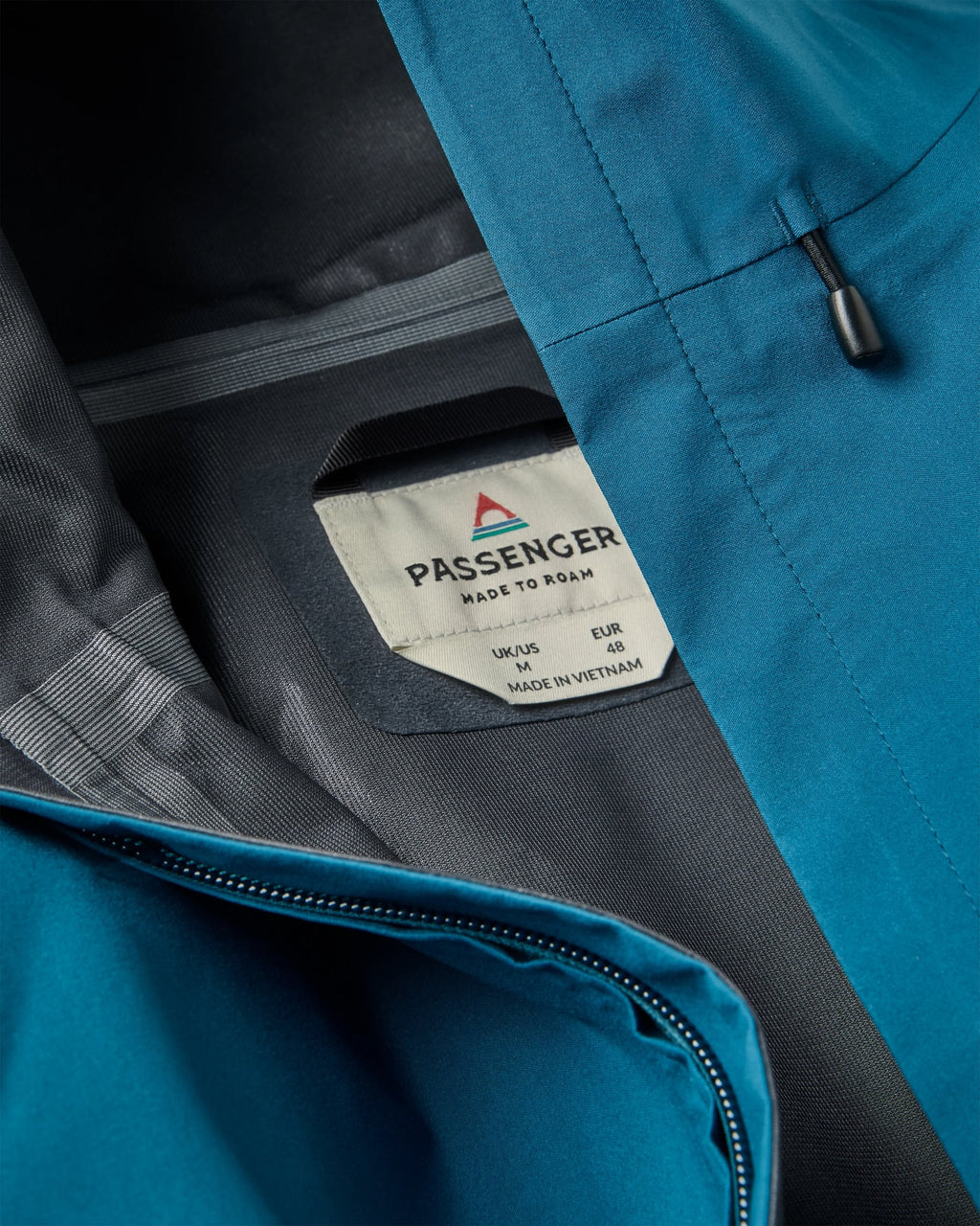 Five Season Recycled Waterproof Jacket - Tidal Blue