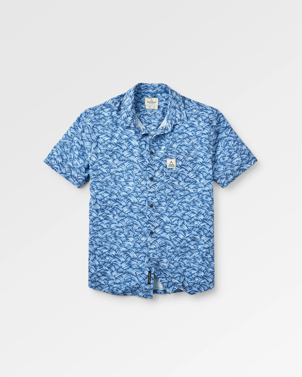 365 Recycled Active Shirt - Waves Dark Denim