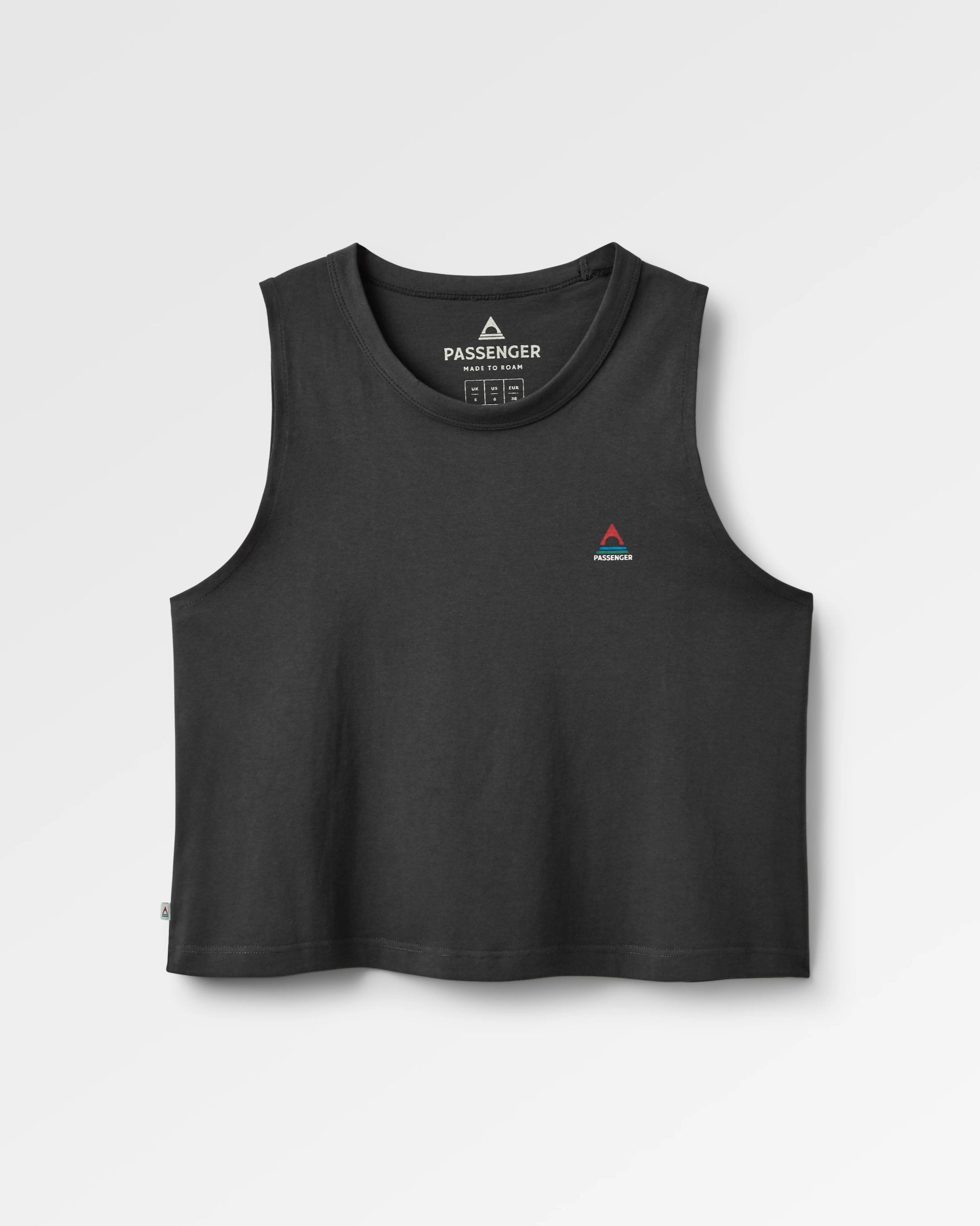 Classic Recycled Cotton Vest - Black