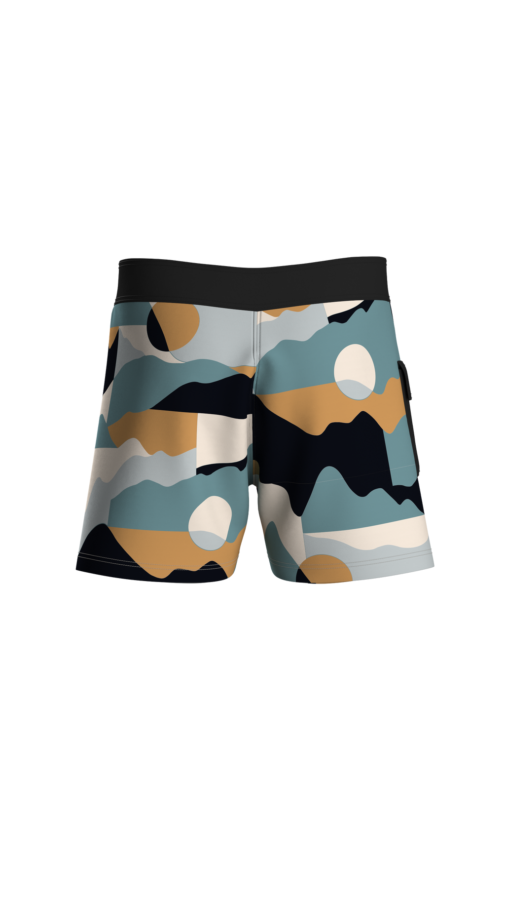 Cutback NetPlus® Recycled Boardshort - Vista Patchwork Arctic