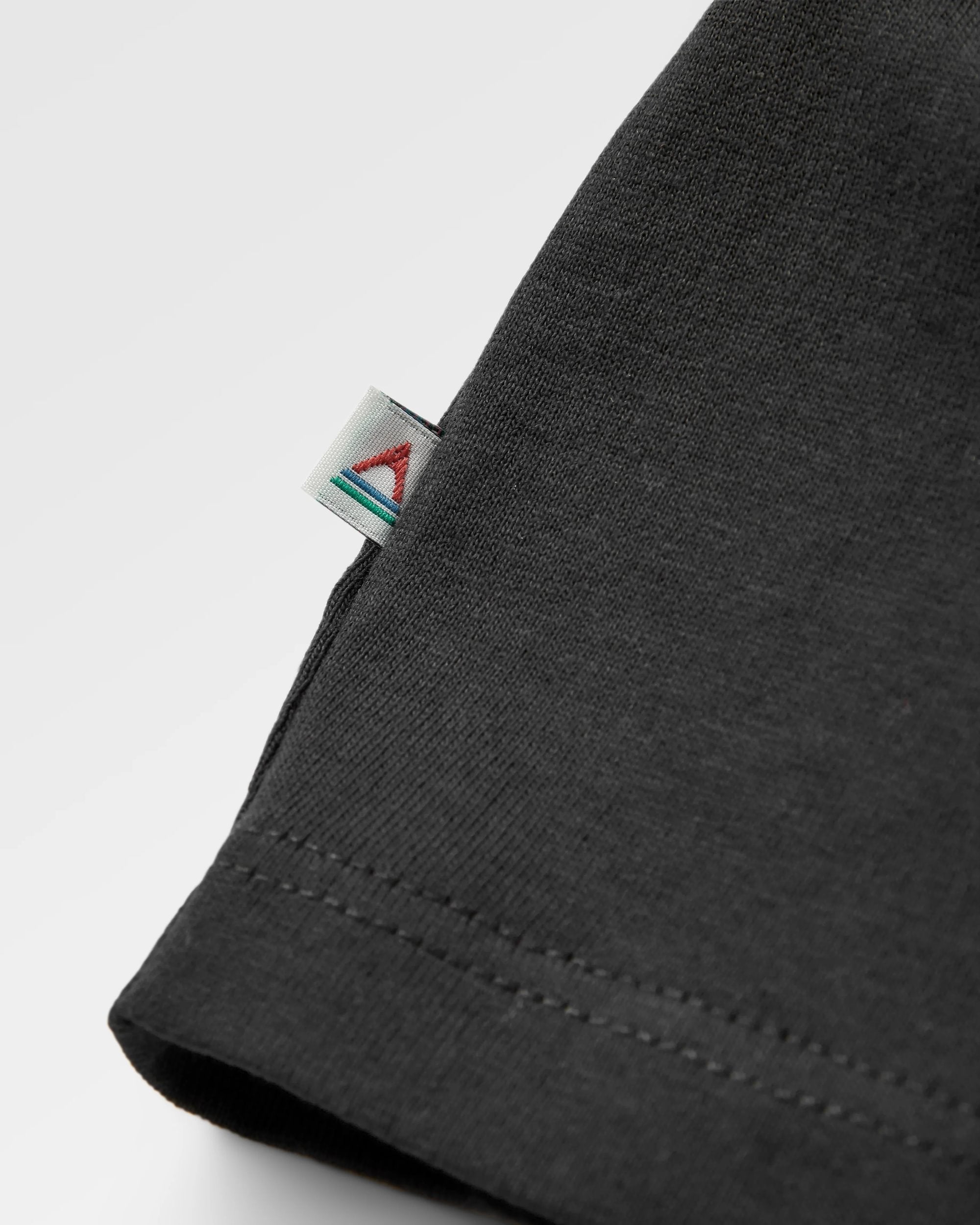 Classic Logo Recycled Cotton LS T-Shirt - Black