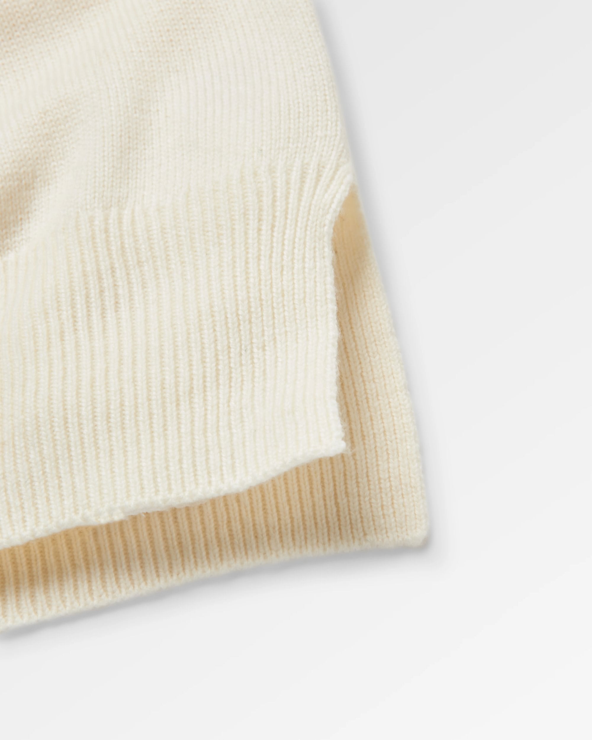 Hideout Oversized Recycled Knitted Jumper - Off White