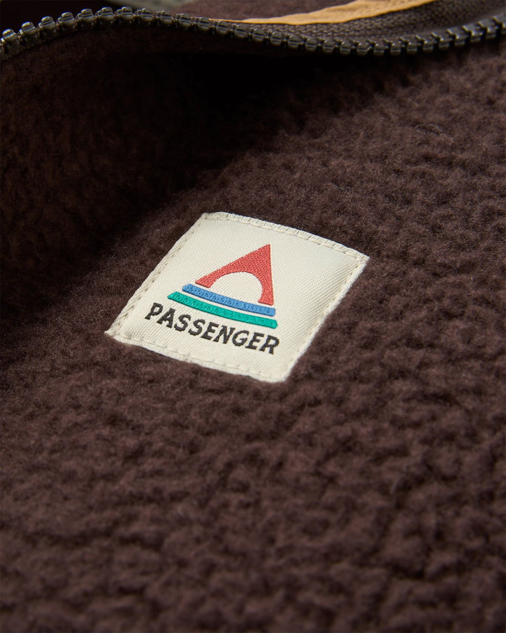 Fairbanks Full Zip Recycled Sherpa Fleece - Espresso