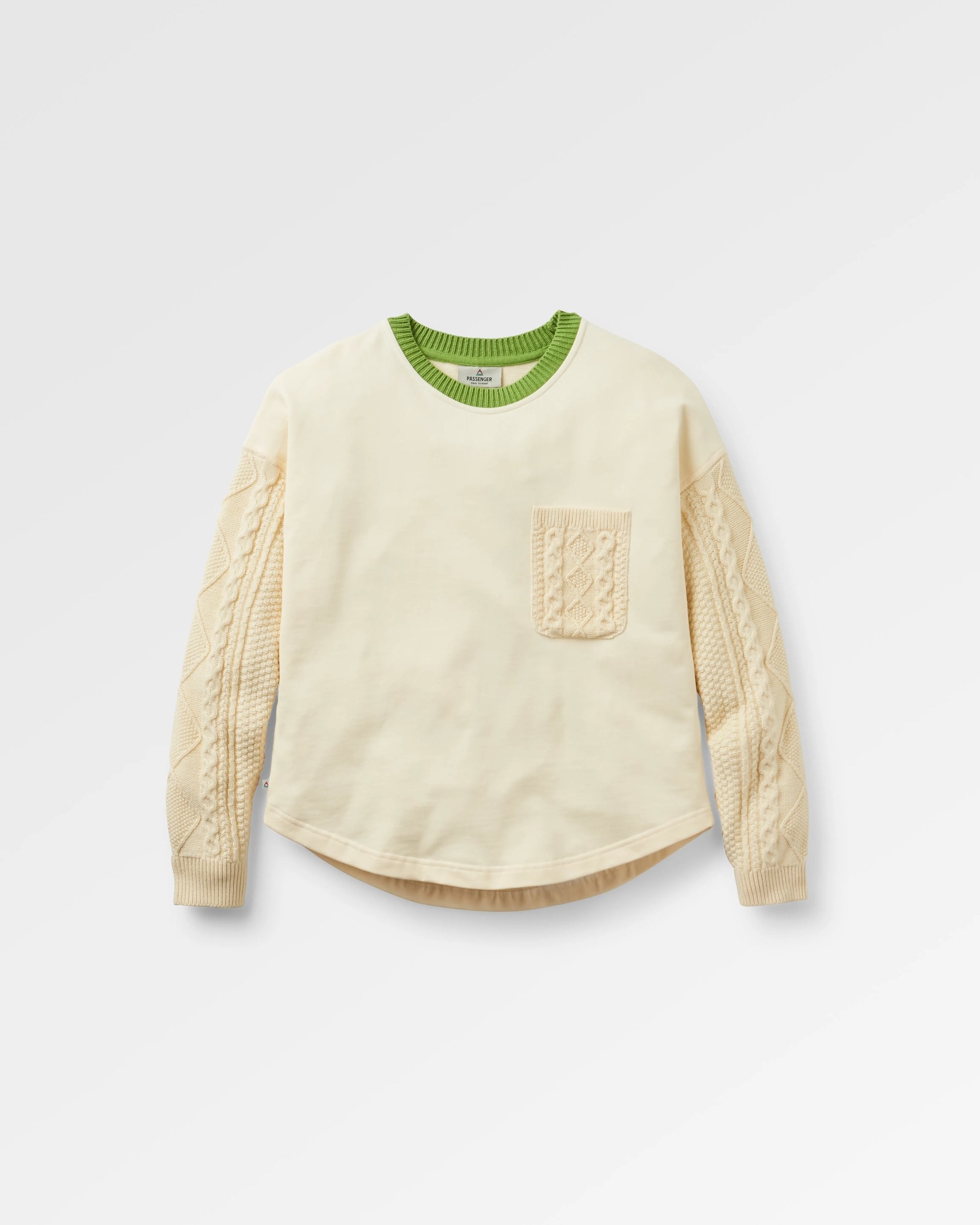 Aerial LS Knit Top - Oatmeal