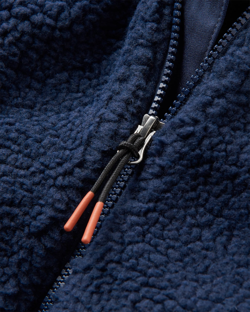 Adventure Recycled Deep-Pile Sherpa Fleece - Rich Navy