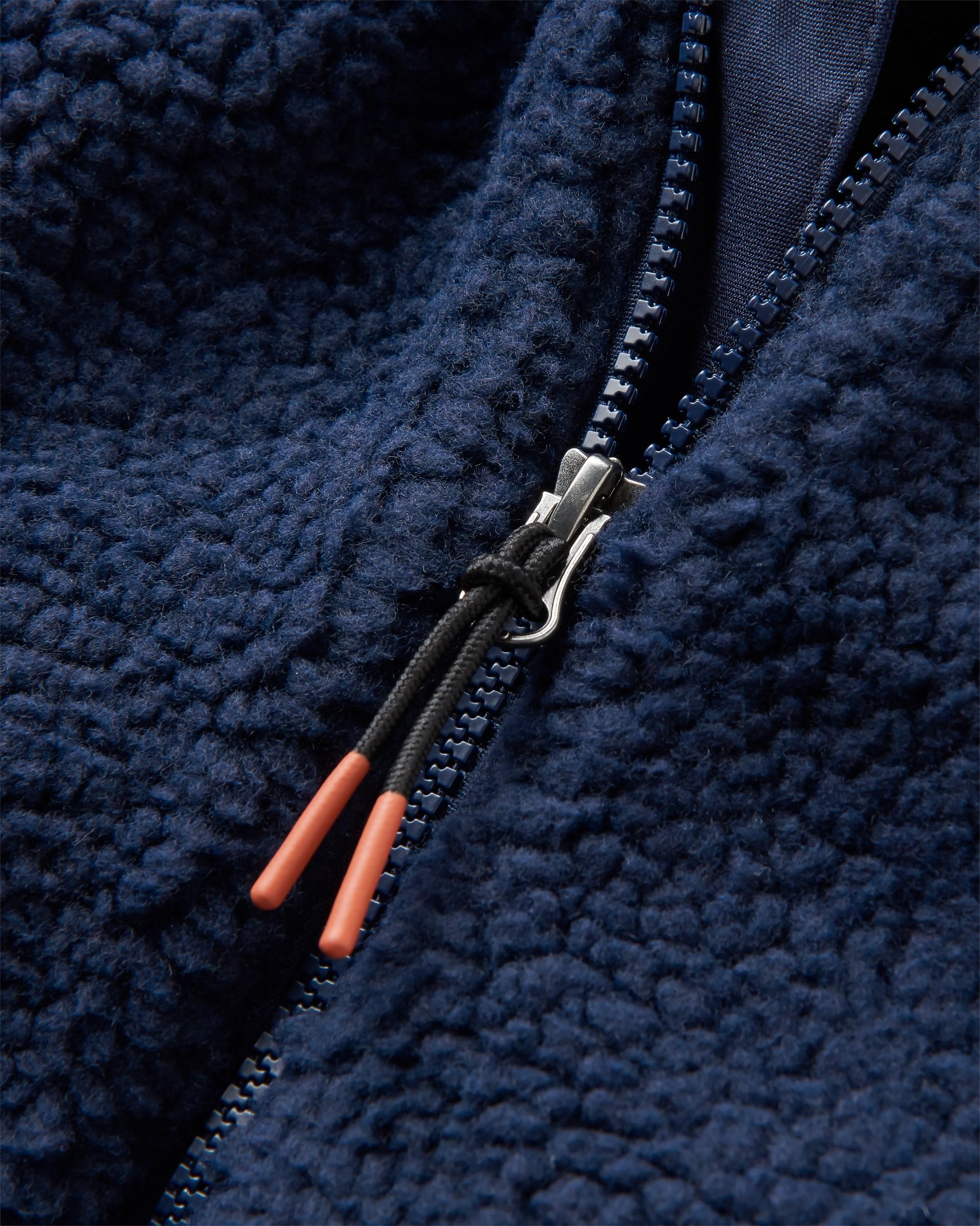 Adventure Recycled Deep-Pile Sherpa Fleece - Rich Navy