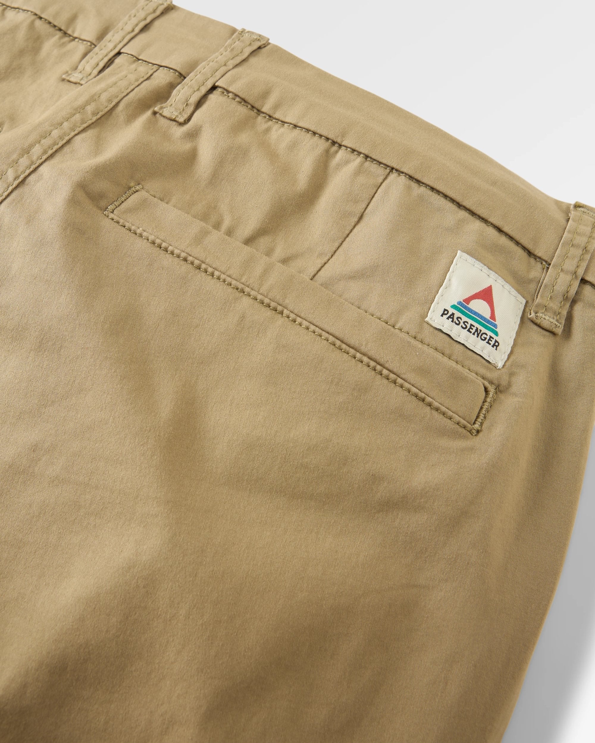 365 Light Organic Cotton Trouser - Faded Olive
