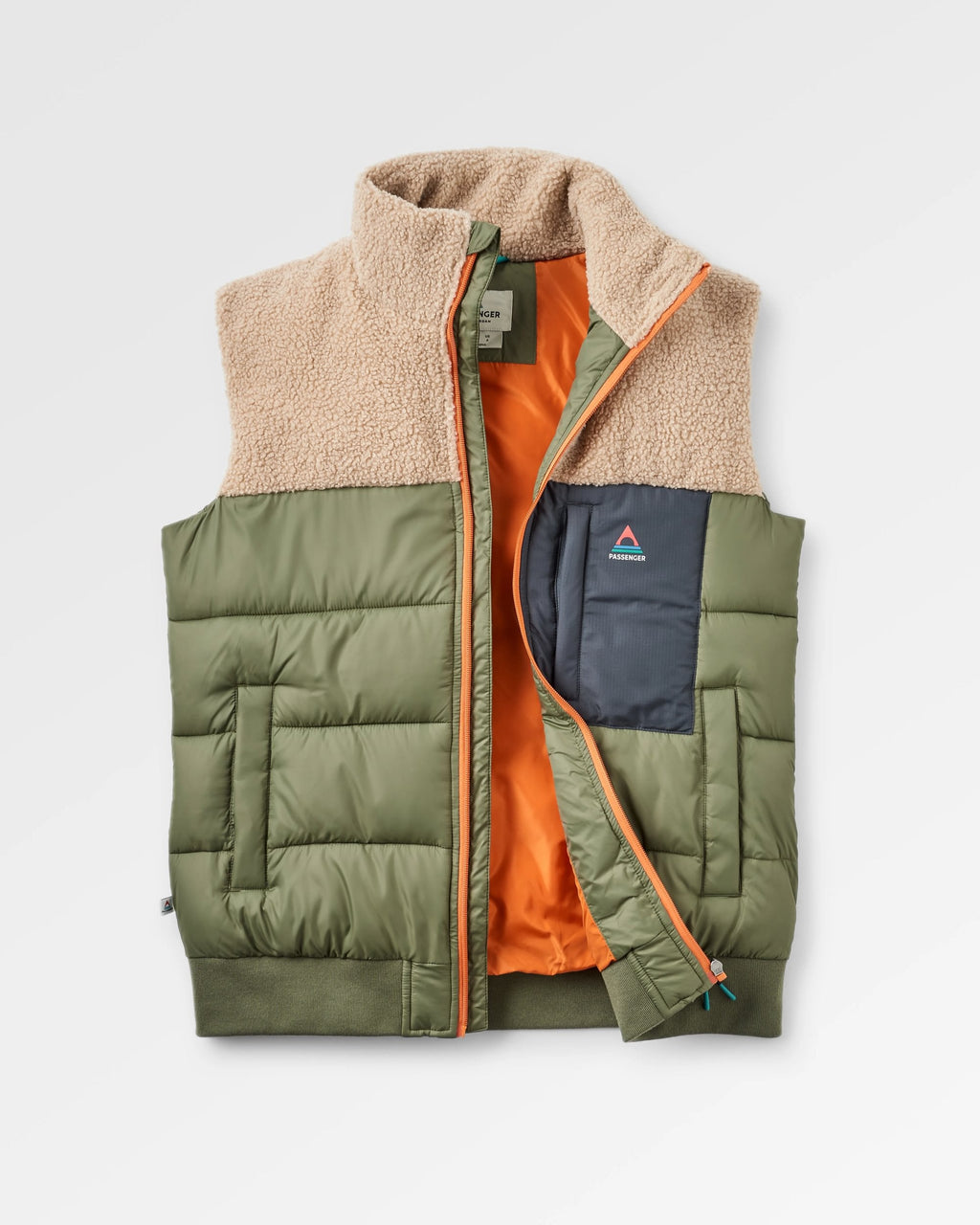 Inspire Recycled Insulated Gilet - Dusty Olive