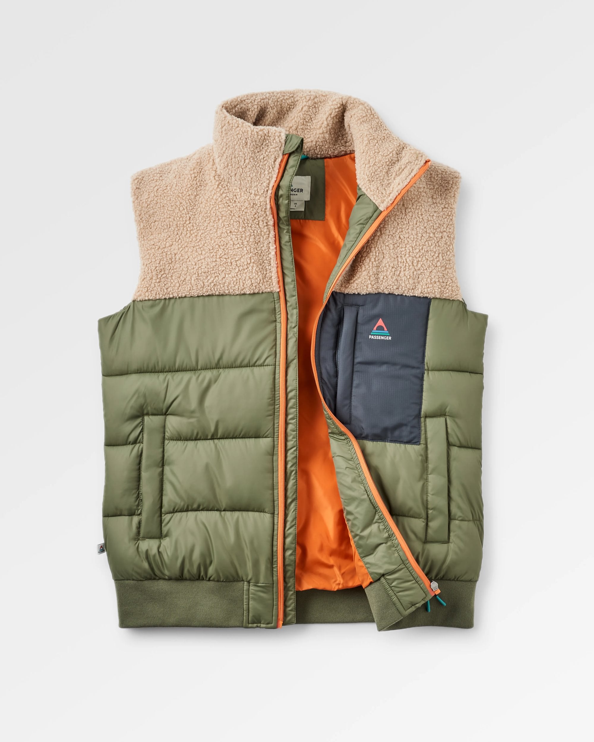 Inspire Recycled Insulated Gilet - Dusty Olive
