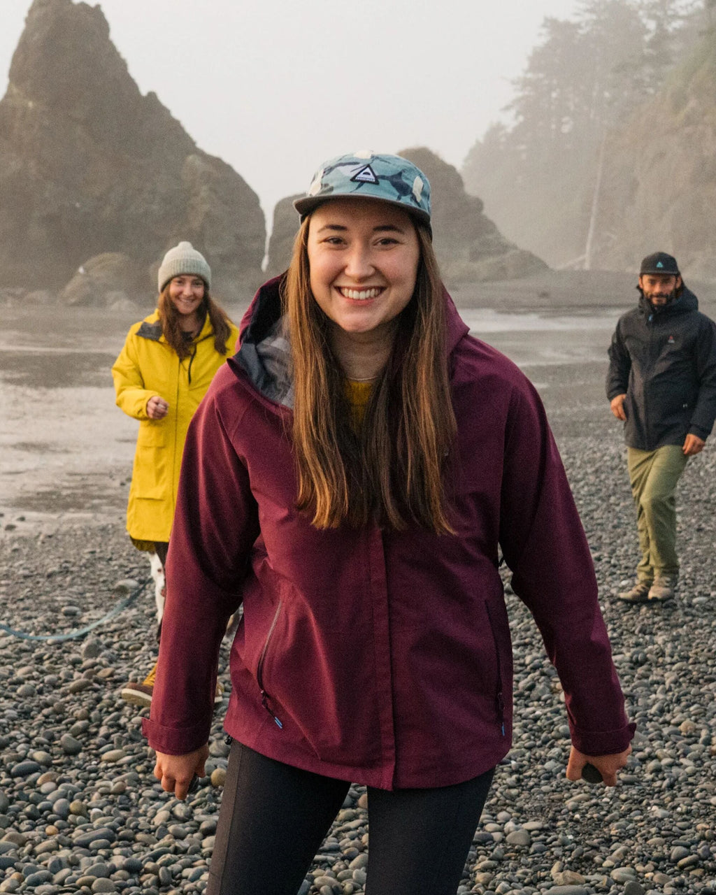 Five Element Recycled Waterproof Jacket - Fig
