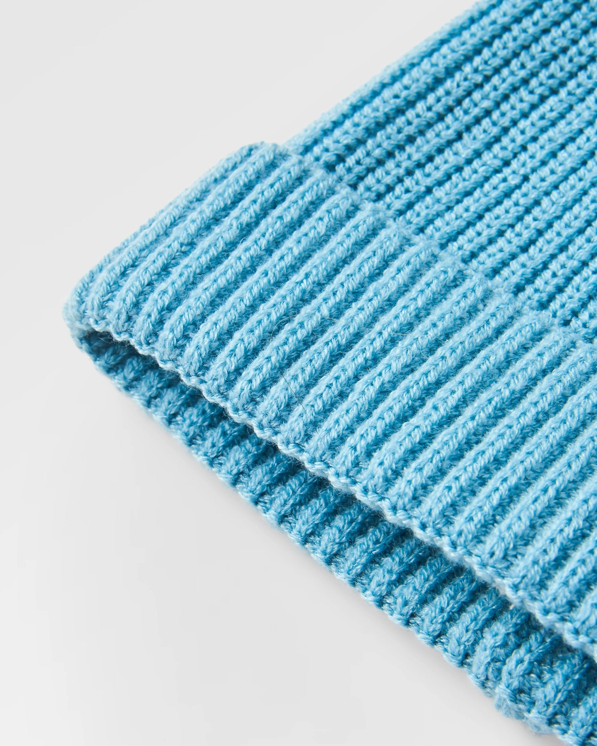 Compass Recycled Beanie - Retro Blue