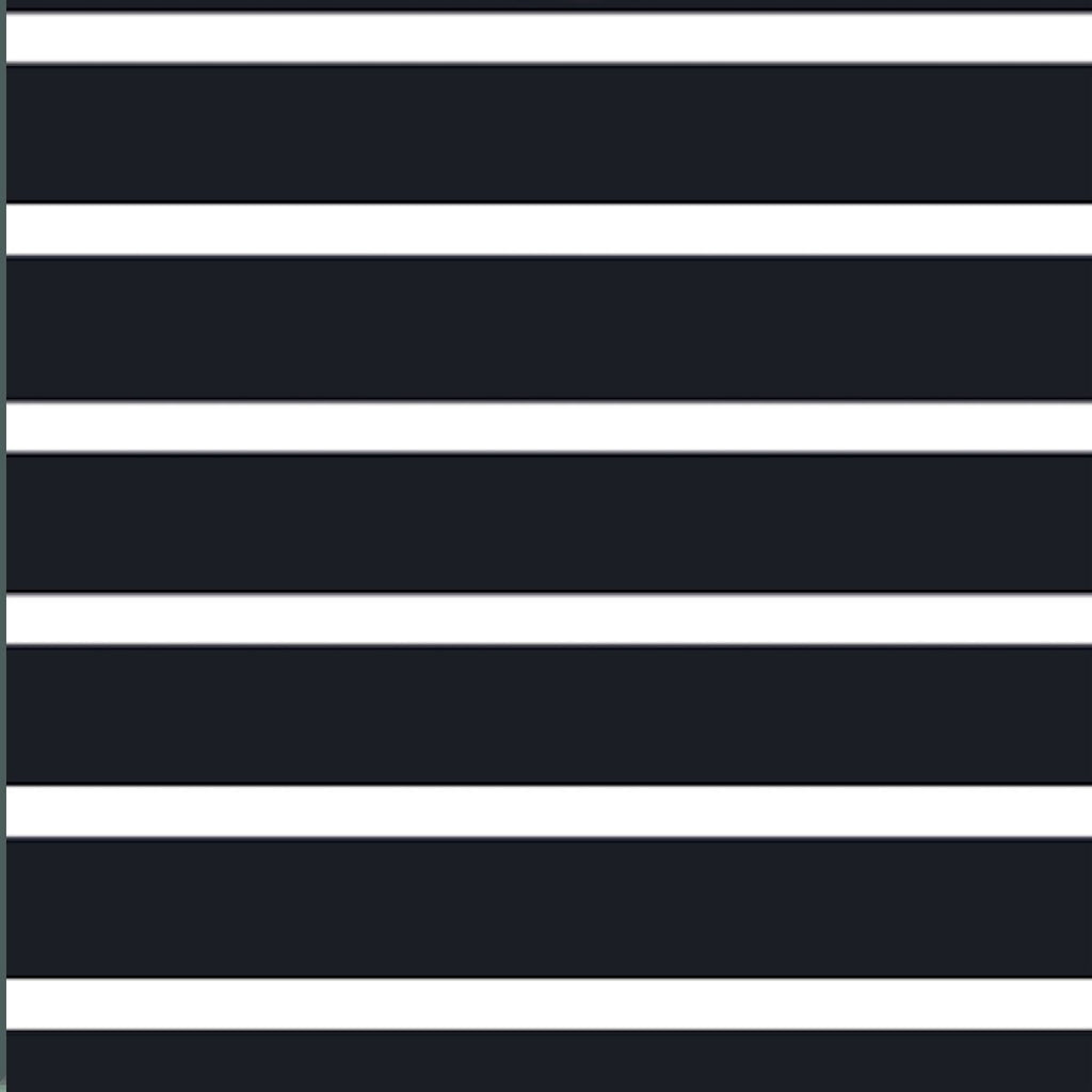 Graceful Textured LS Top - Navy Stripe
