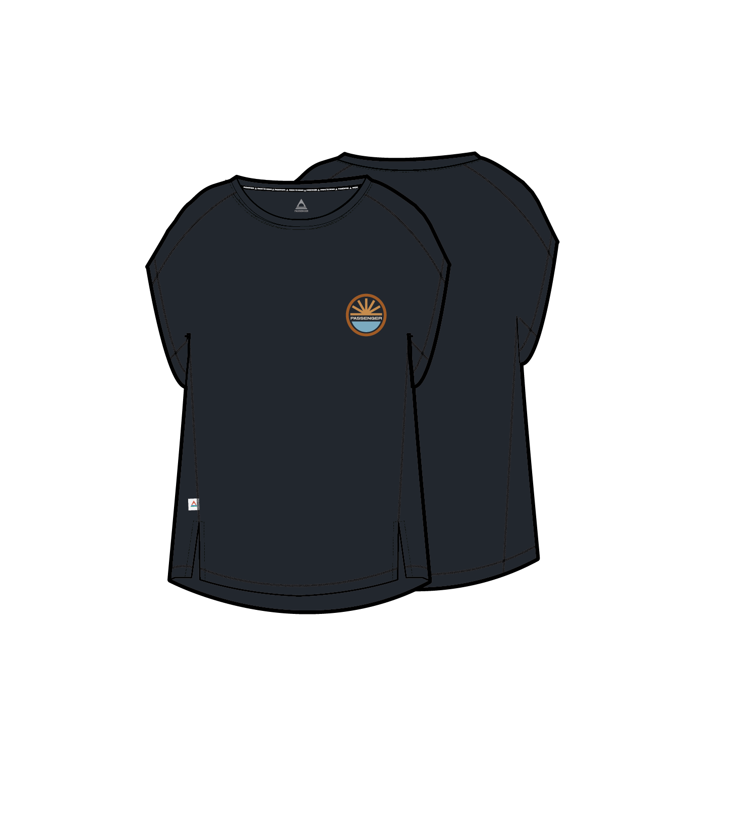 Chase The Light Drirelease® Active T-Shirt - Black