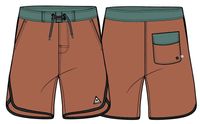 Breaks Recycled Boardshort - Burnt Orange