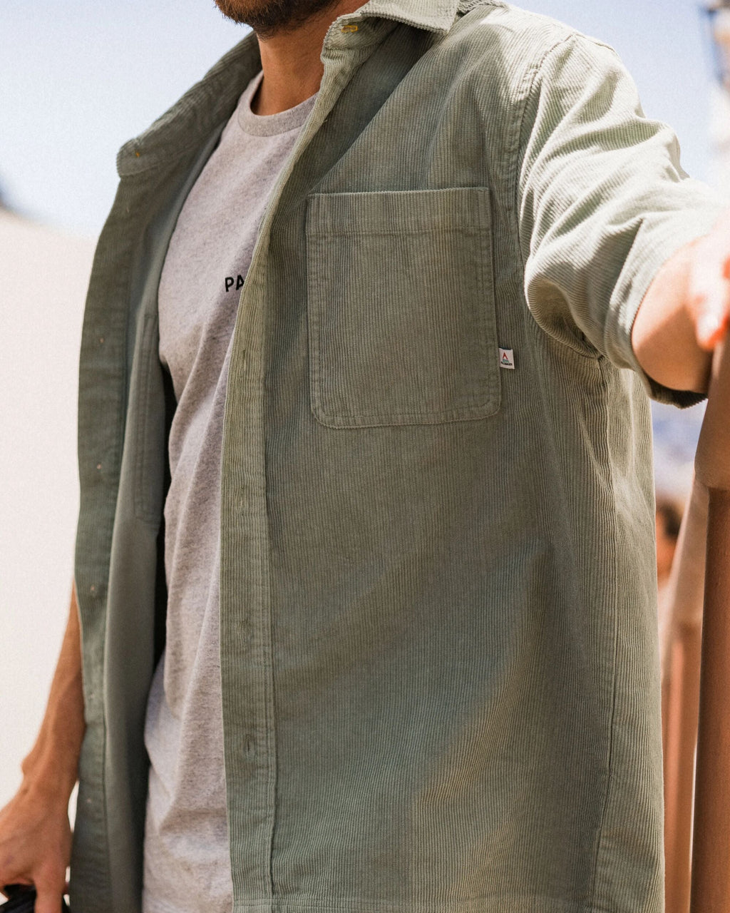 Backcountry Short Sleeve Cord Shirt - Pistachio