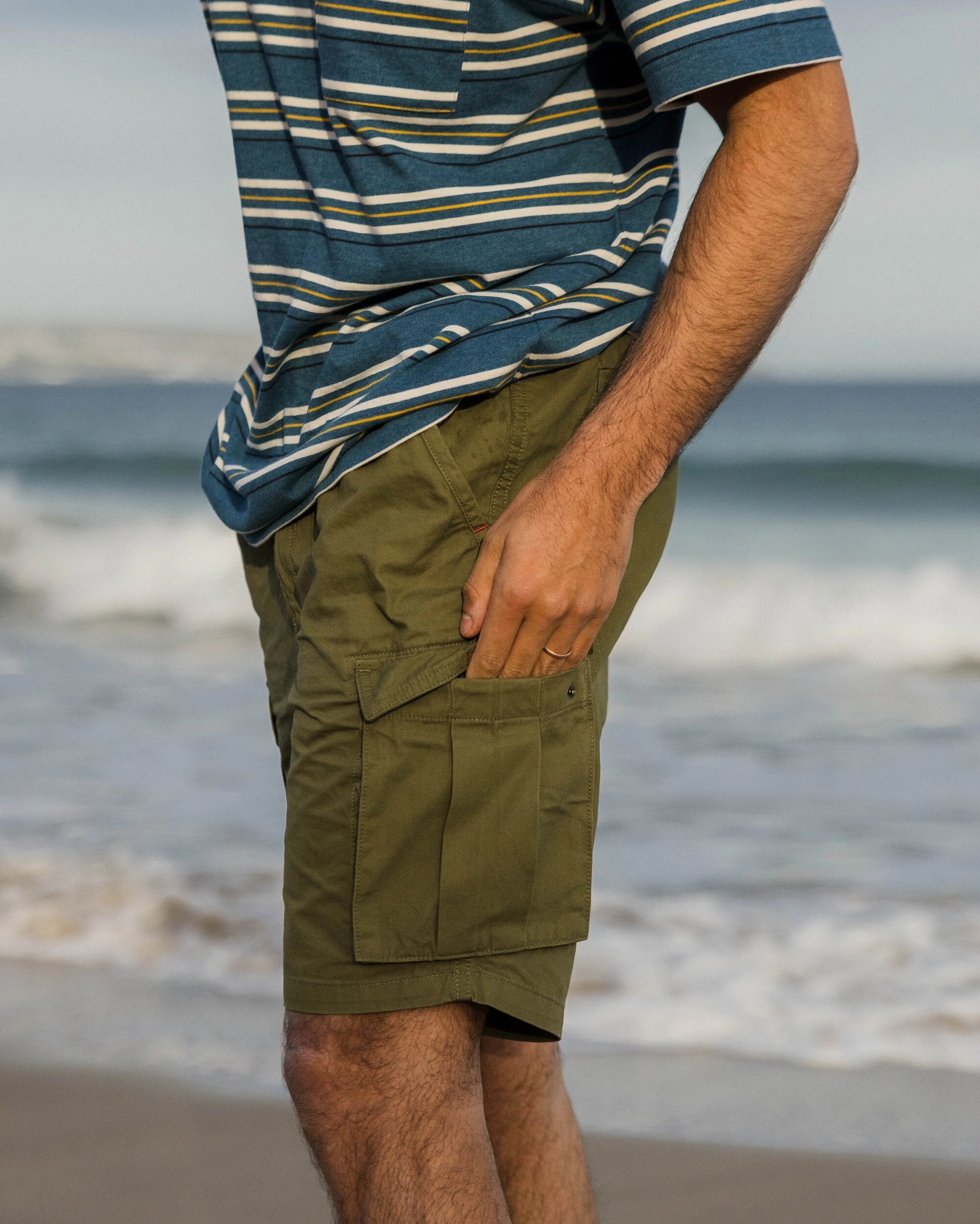 Adventurer Cargo Cotton Short - Khaki