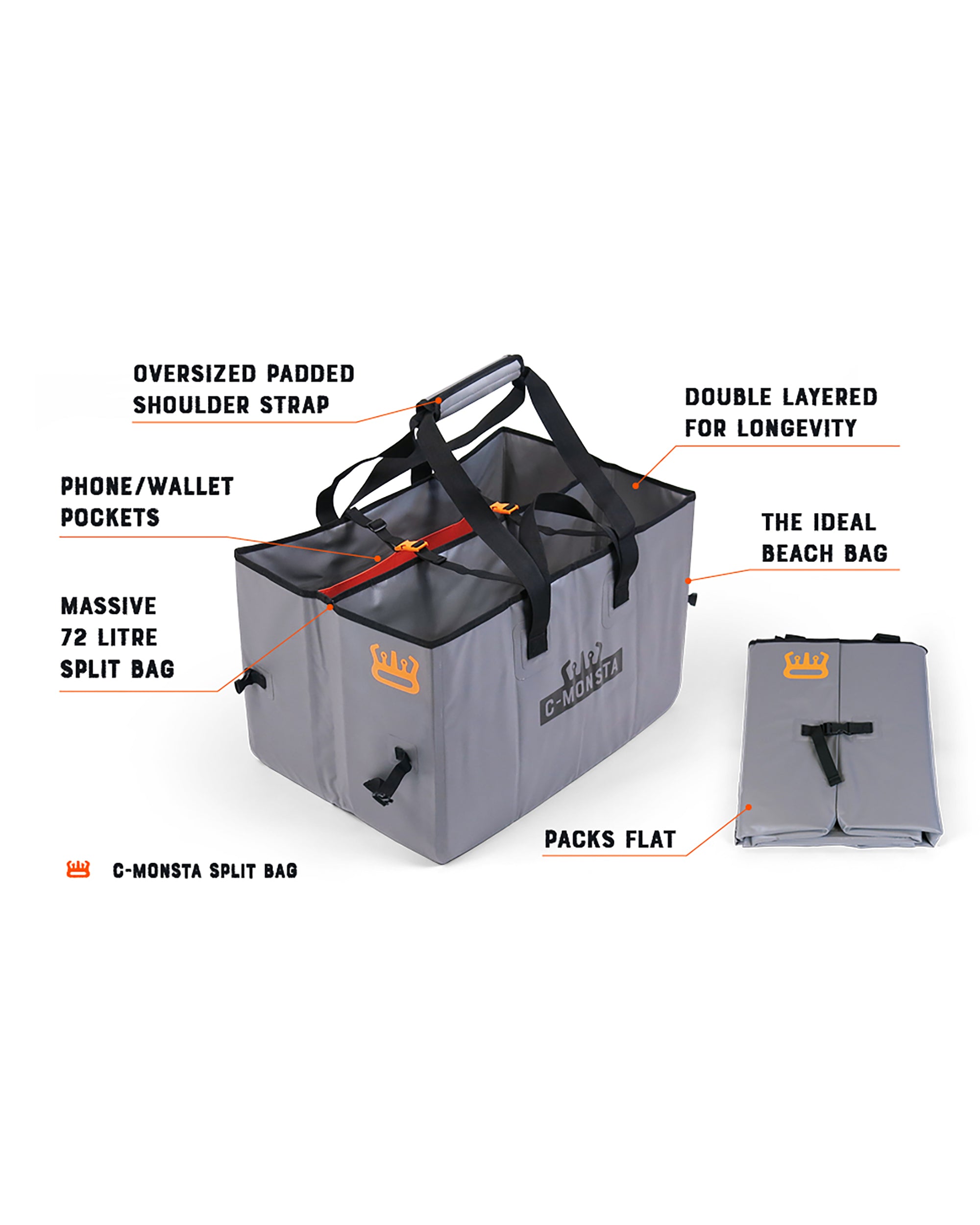 C-Monsta Split Bag