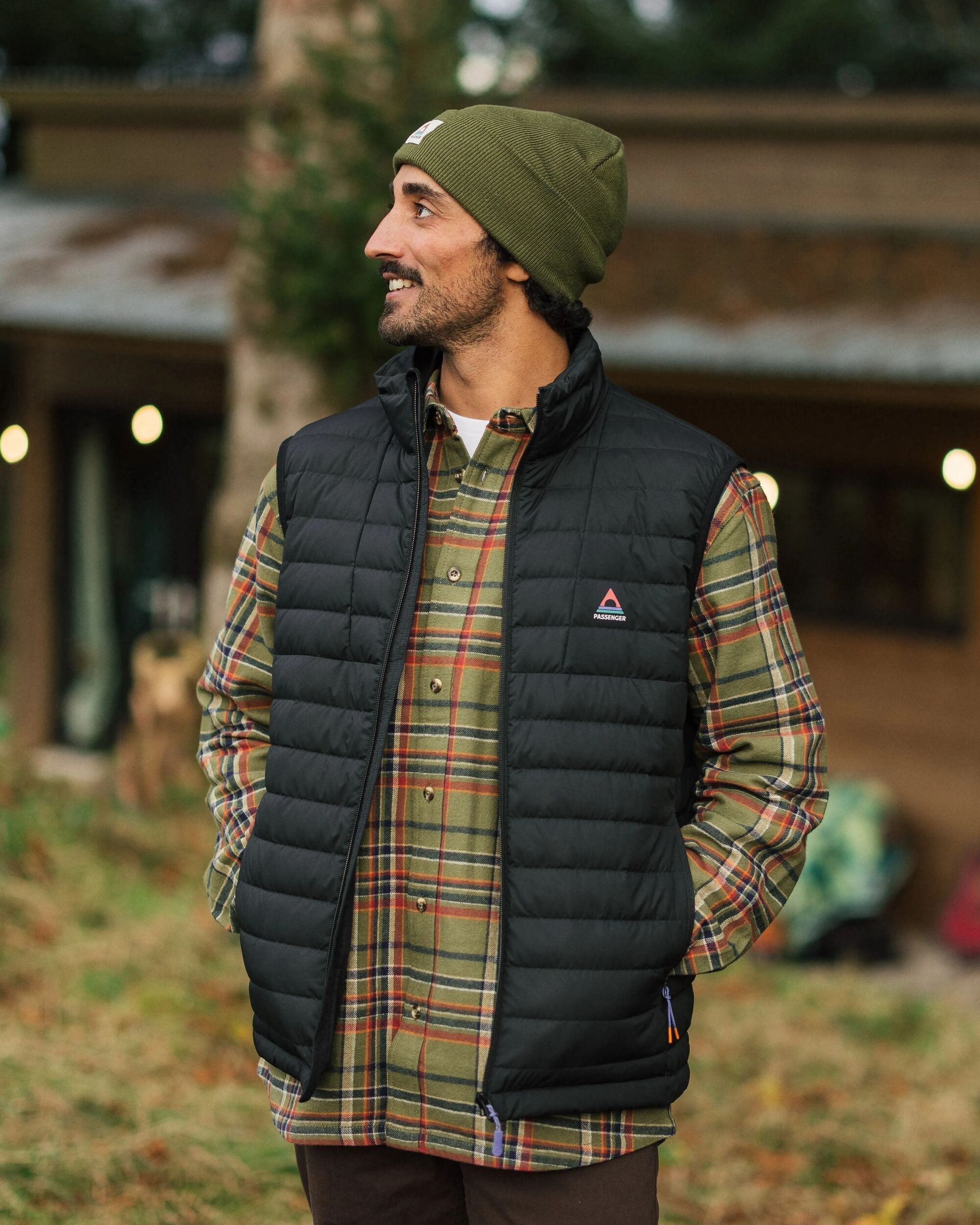 Ashland Down Recycled Gilet - Black