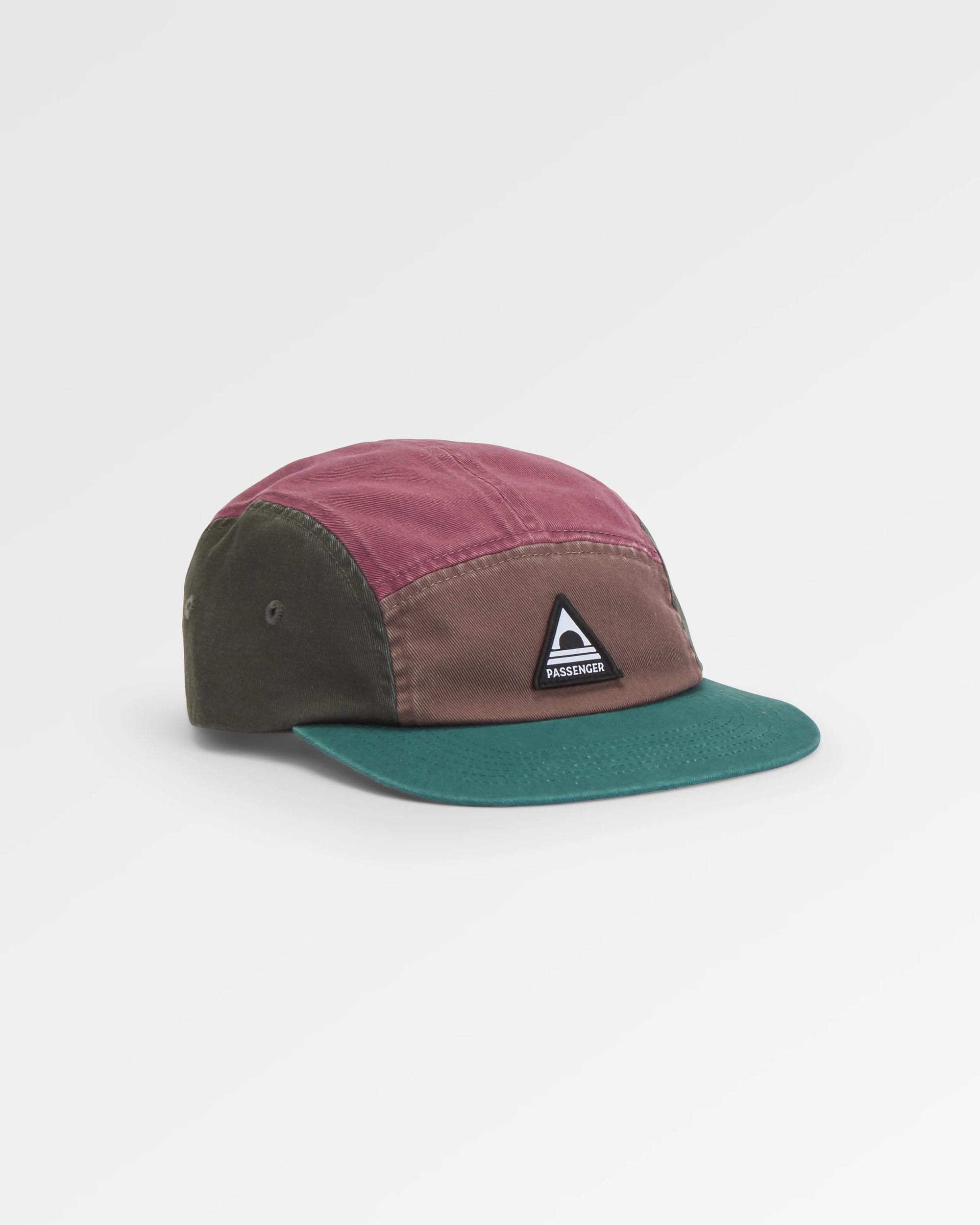 Fixie Recycled 5 Panel Cap - Grape Multi