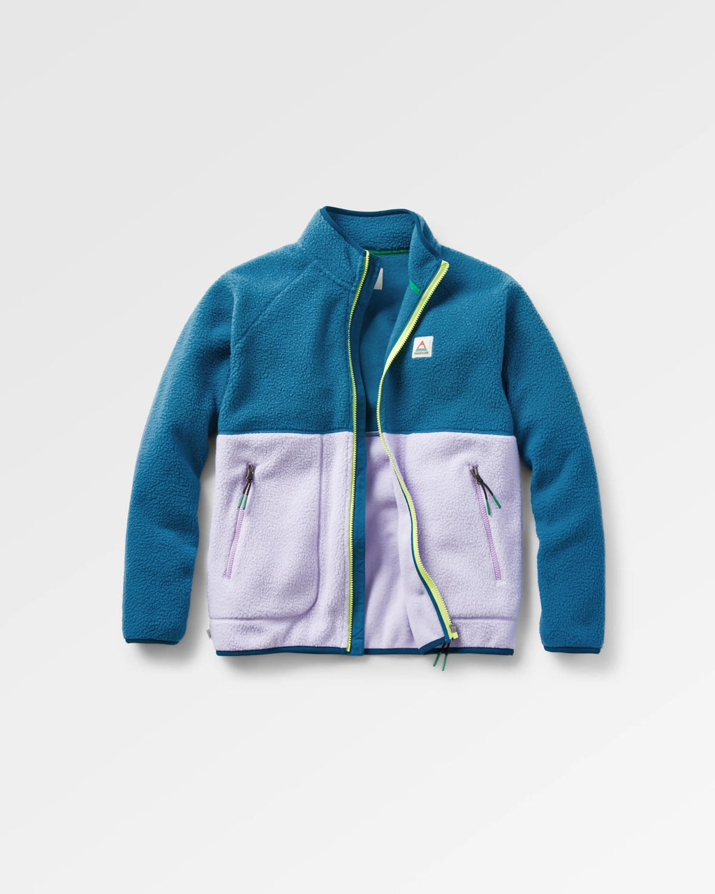 Fairbanks Full Zip Recycled Sherpa Fleece - Lilac Mist