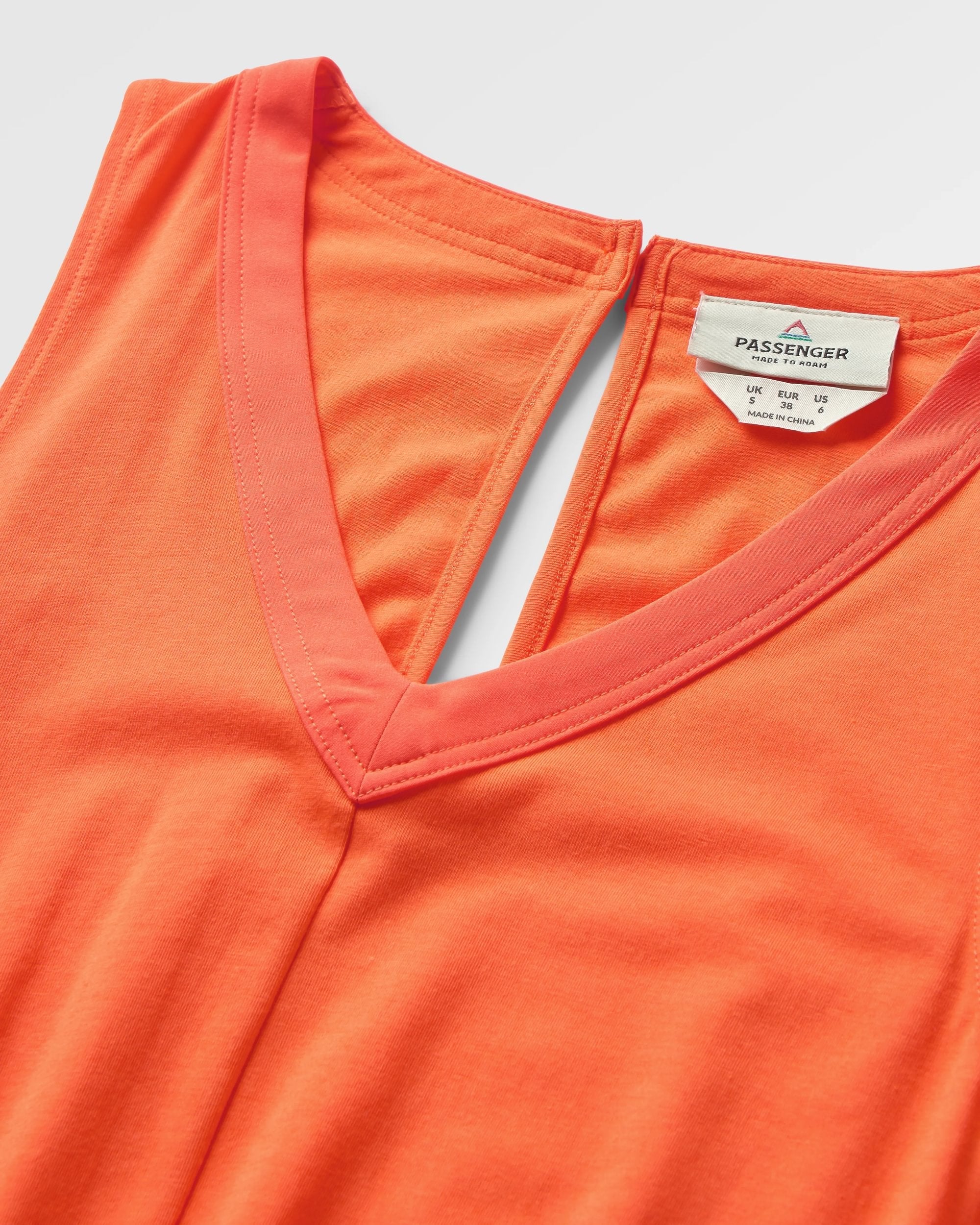 Aria Jumpsuit - Ember Orange