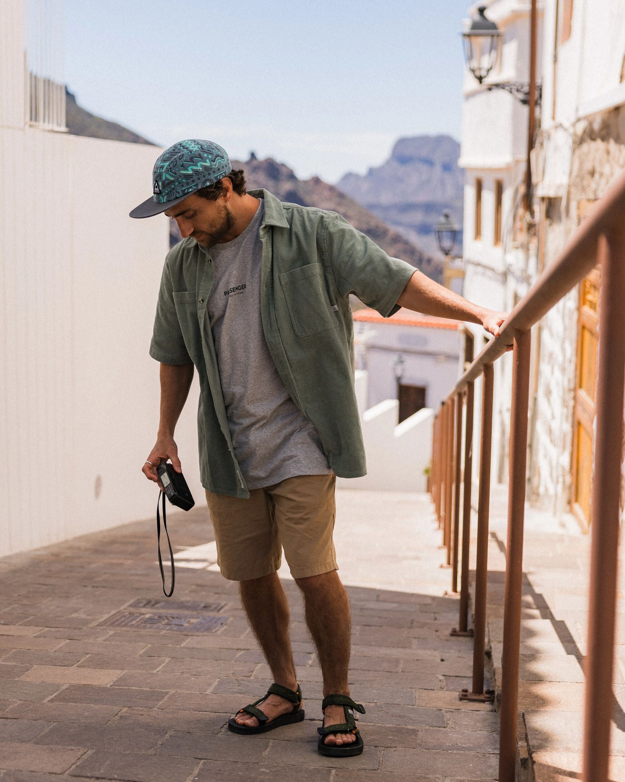 Backcountry Short Sleeve Cord Shirt - Pistachio