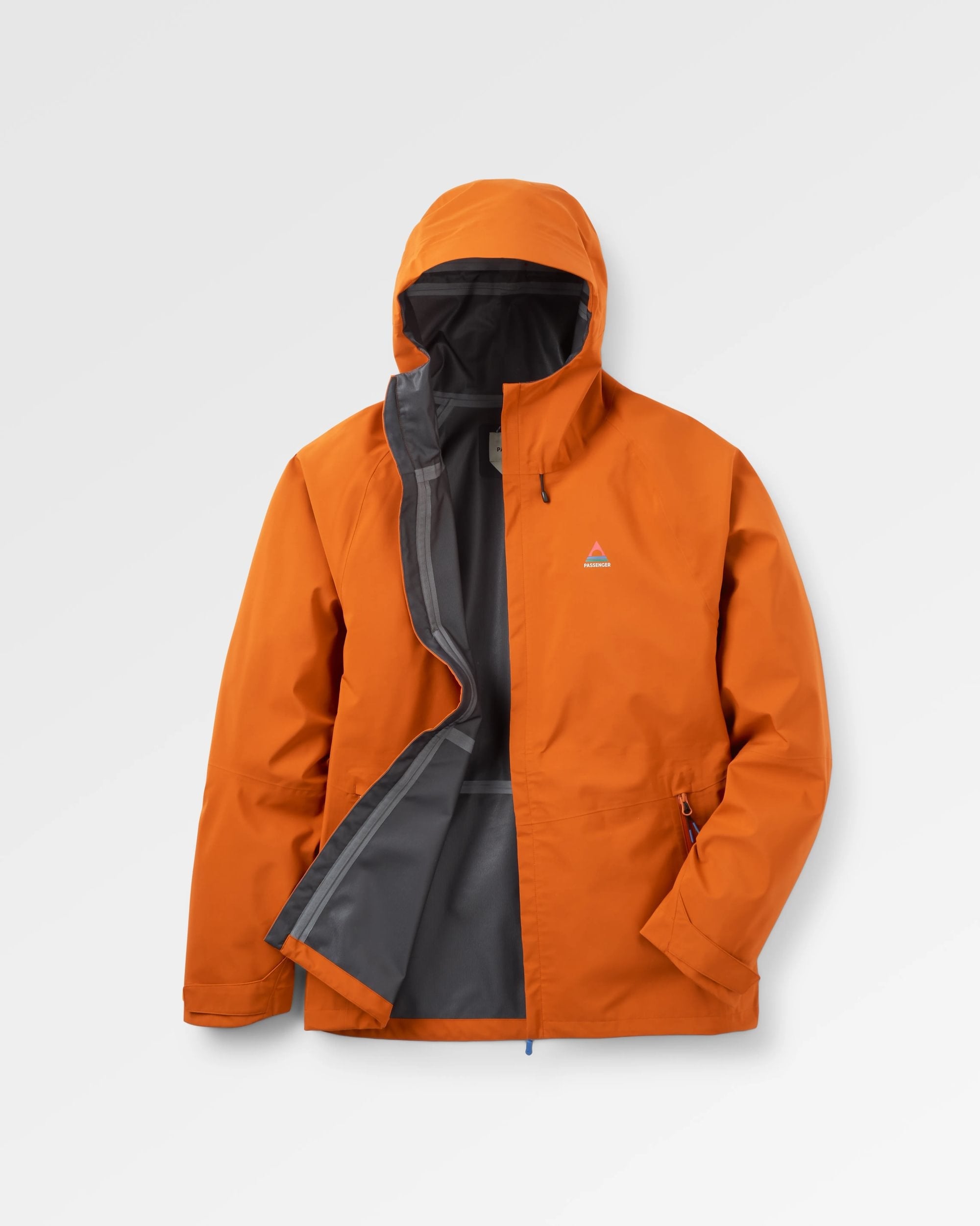 Five Season Recycled Waterproof Jacket - Sunset Orange