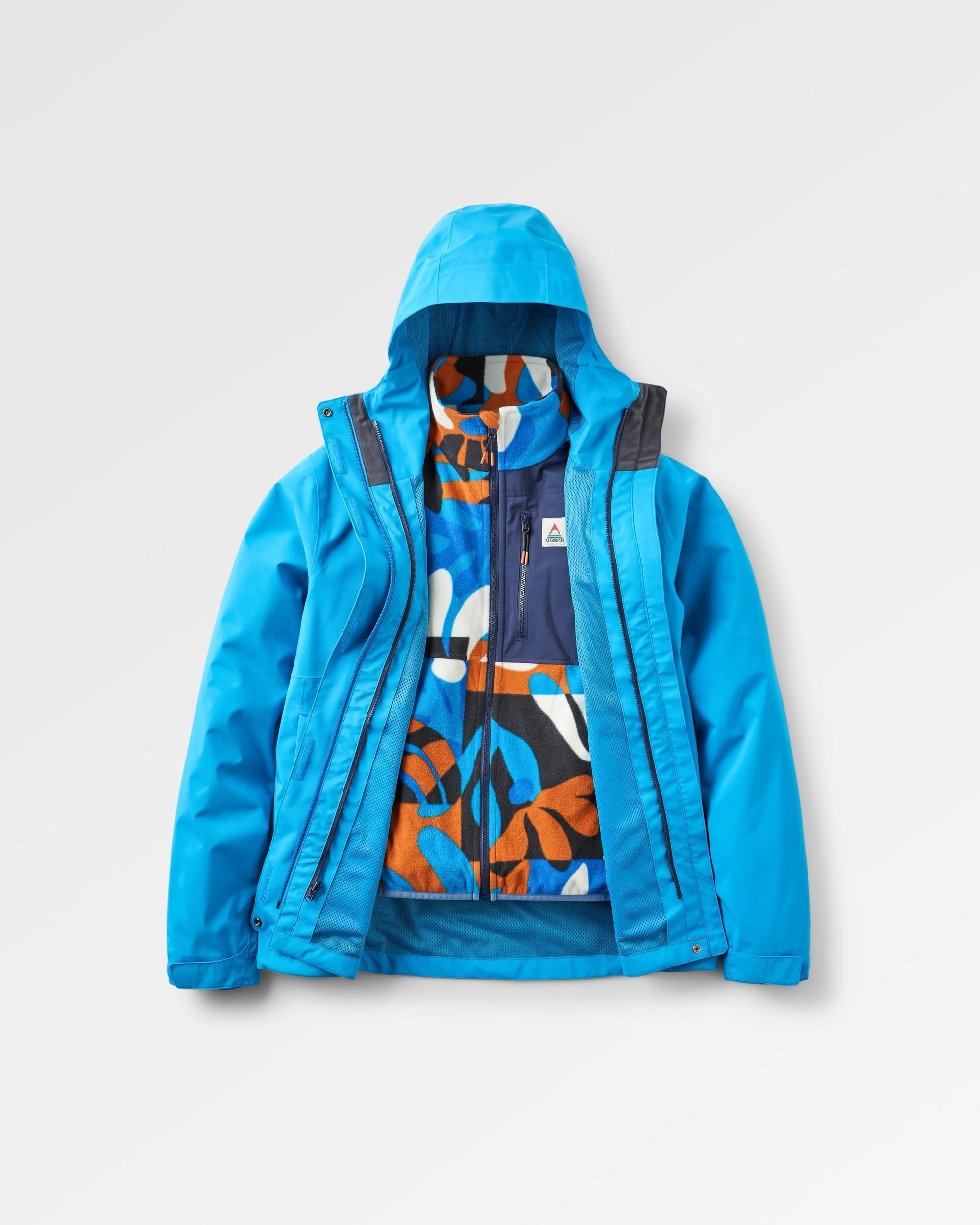 Breckenridge Recycled Waterproof 3 In 1 Jacket - Bluejay