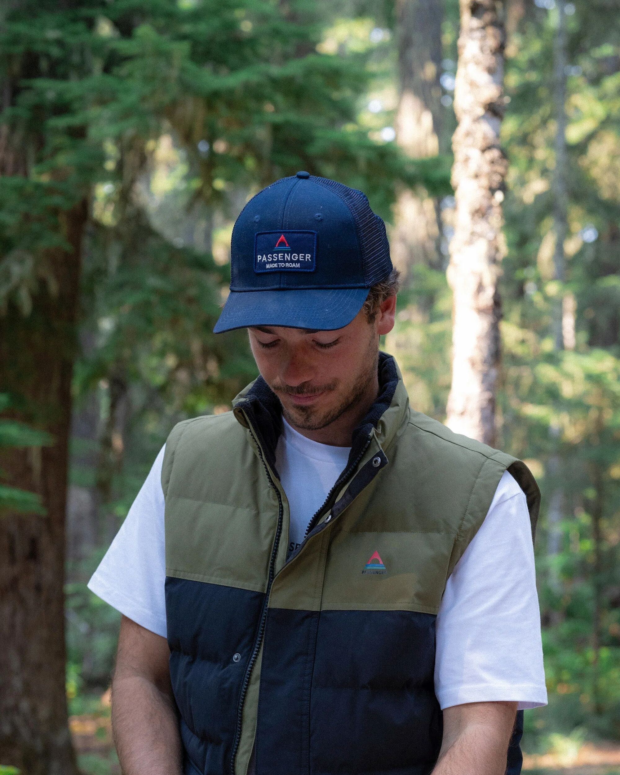 Core Organic Cotton Trucker Cap - Rich Navy