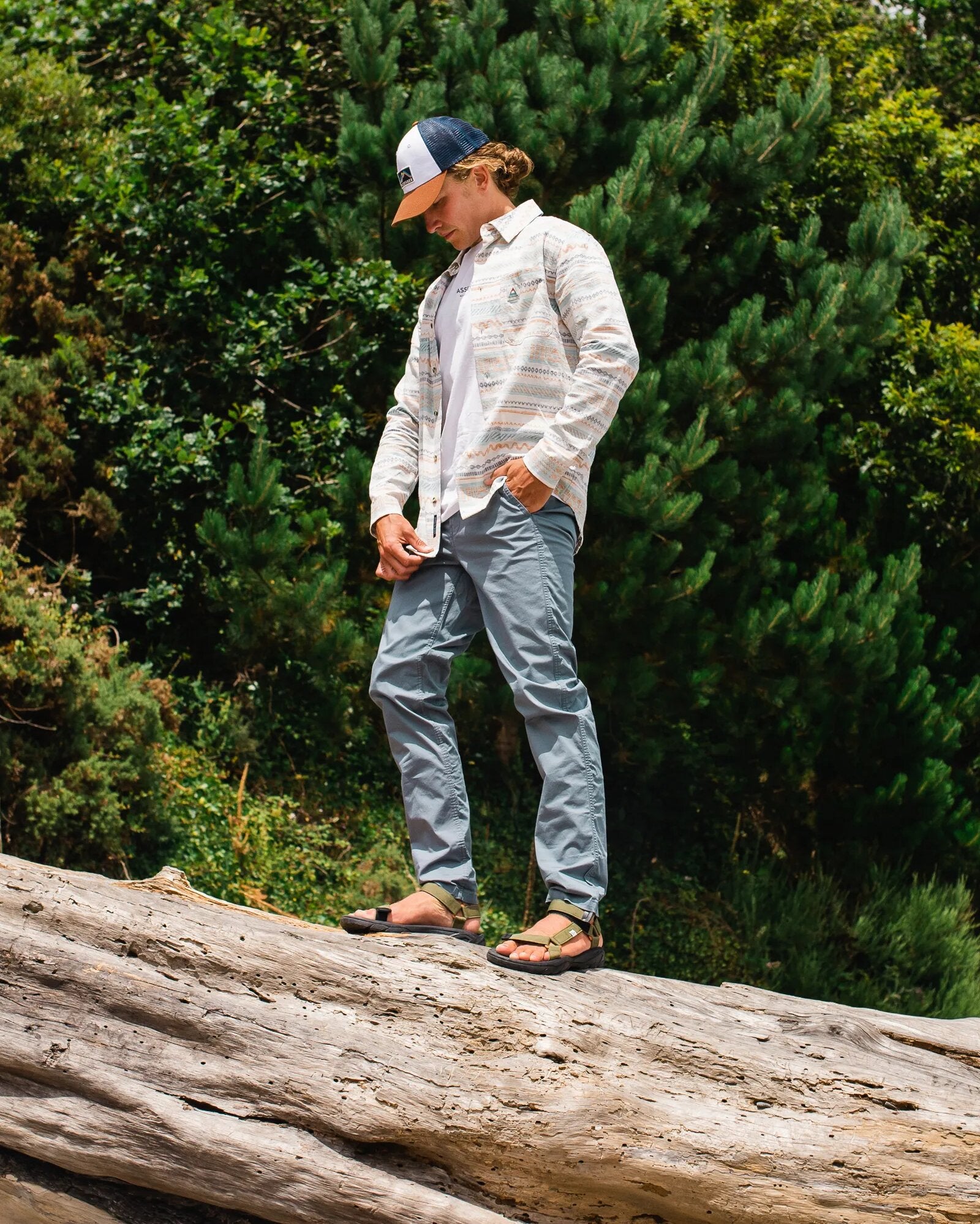 365 Light Organic Trouser - Storm Grey
