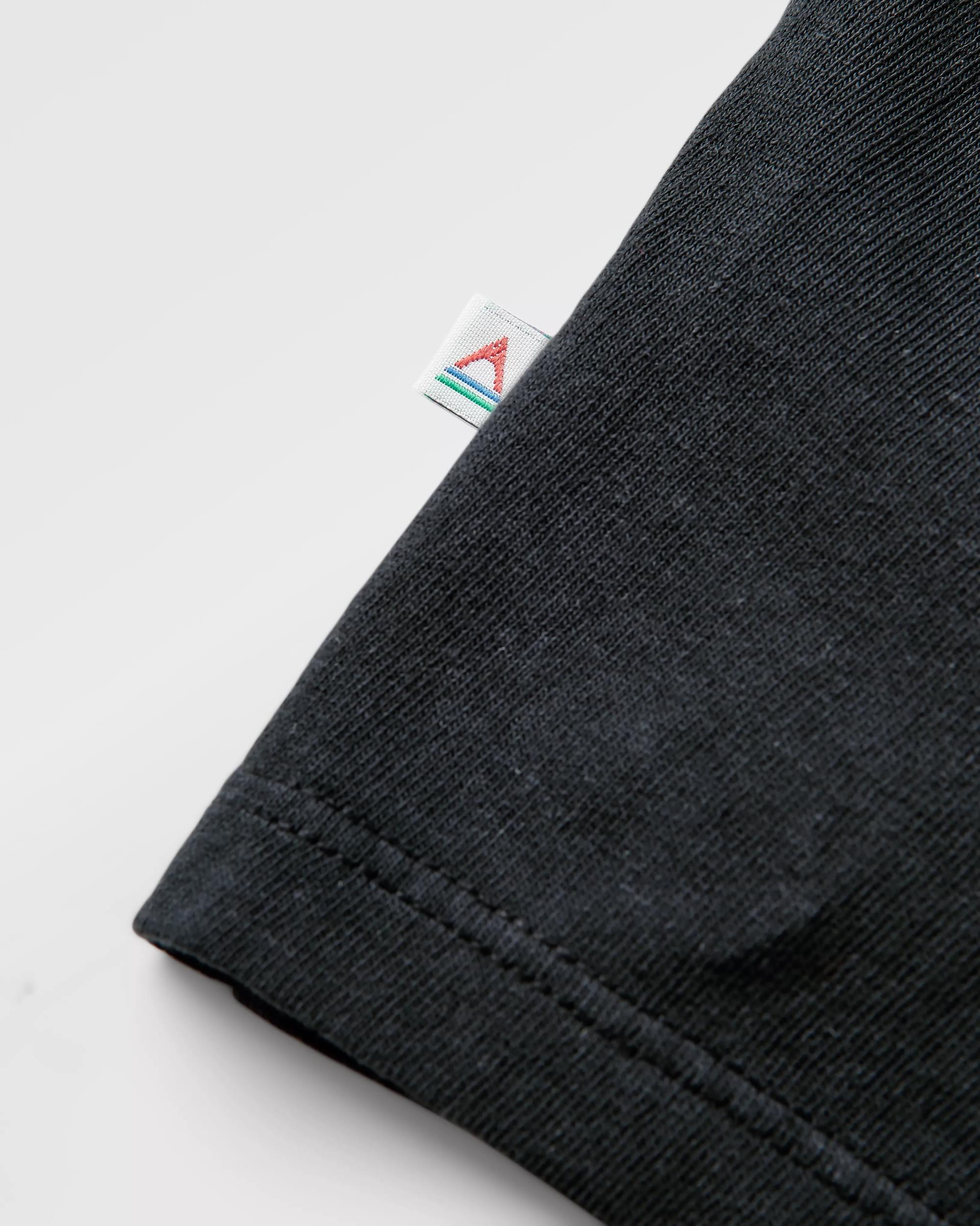 Classic Logo Organic Cotton T-Shirt - Black