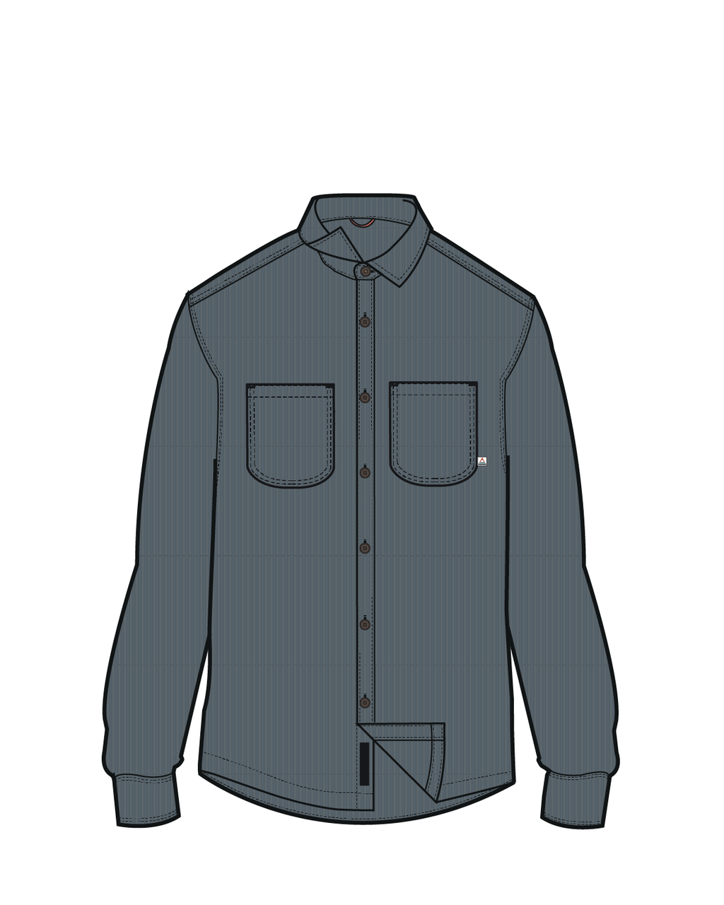 Backcountry Cord Light Shirt - Storm Grey