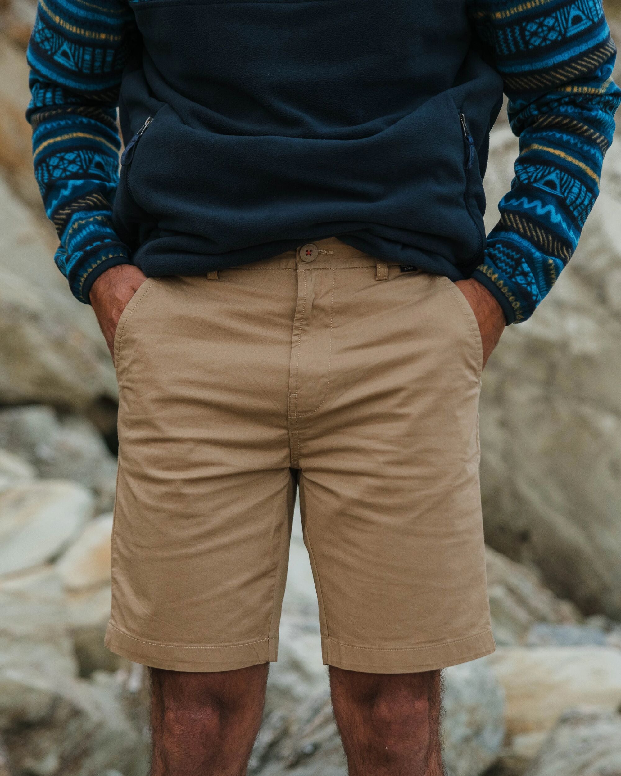 365 Light Organic Shorts - Biscuit