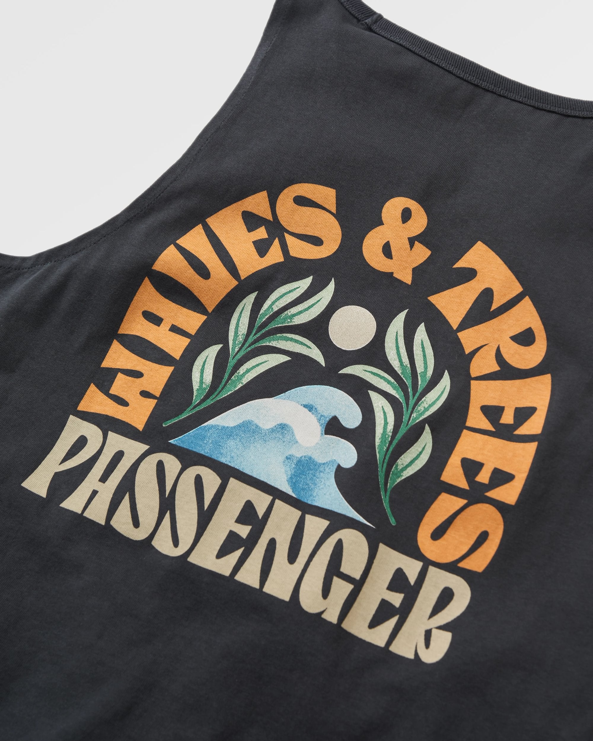 Dawning Recycled Cotton Vest - Black