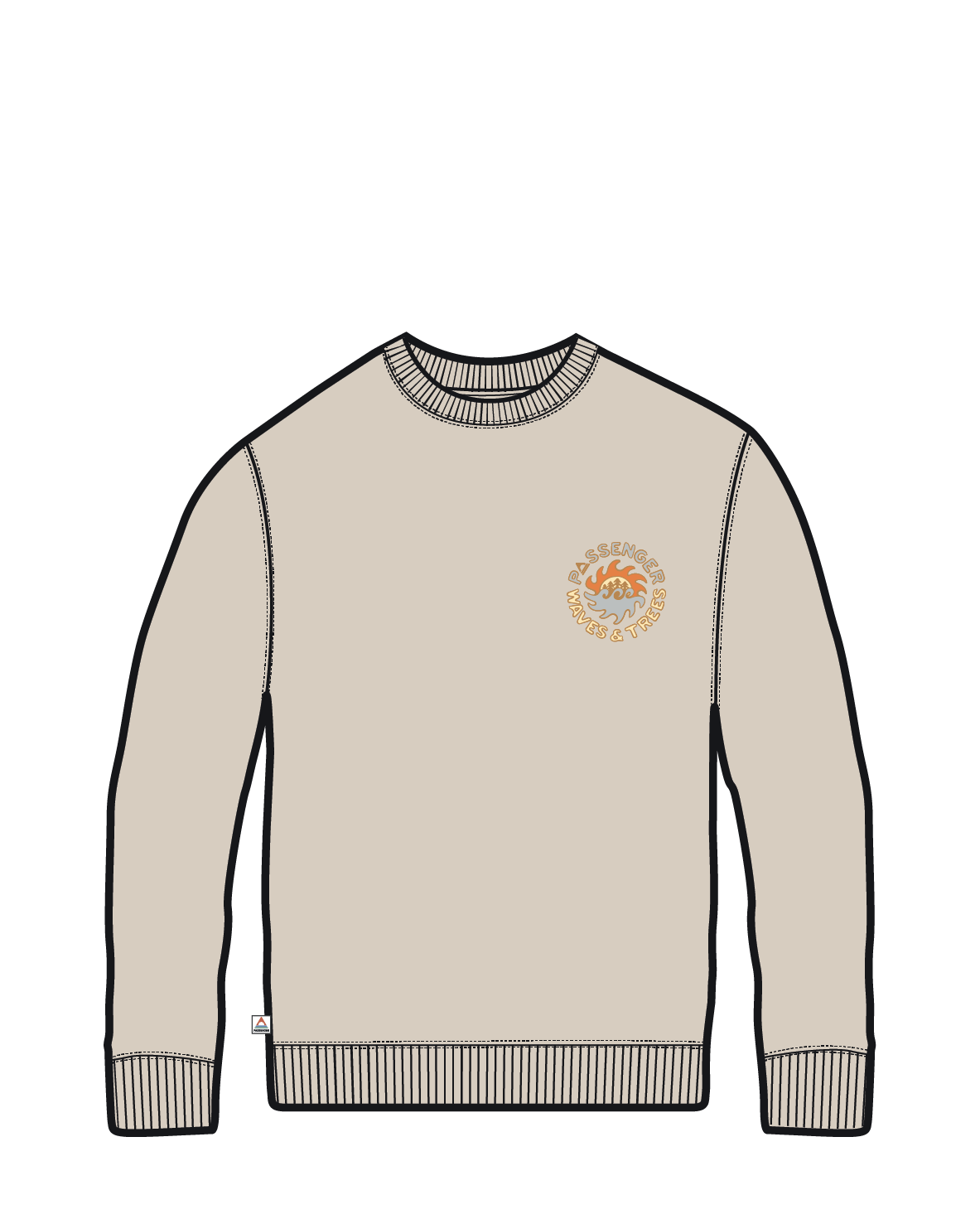 Dune Loopback Sweatshirt - Birch