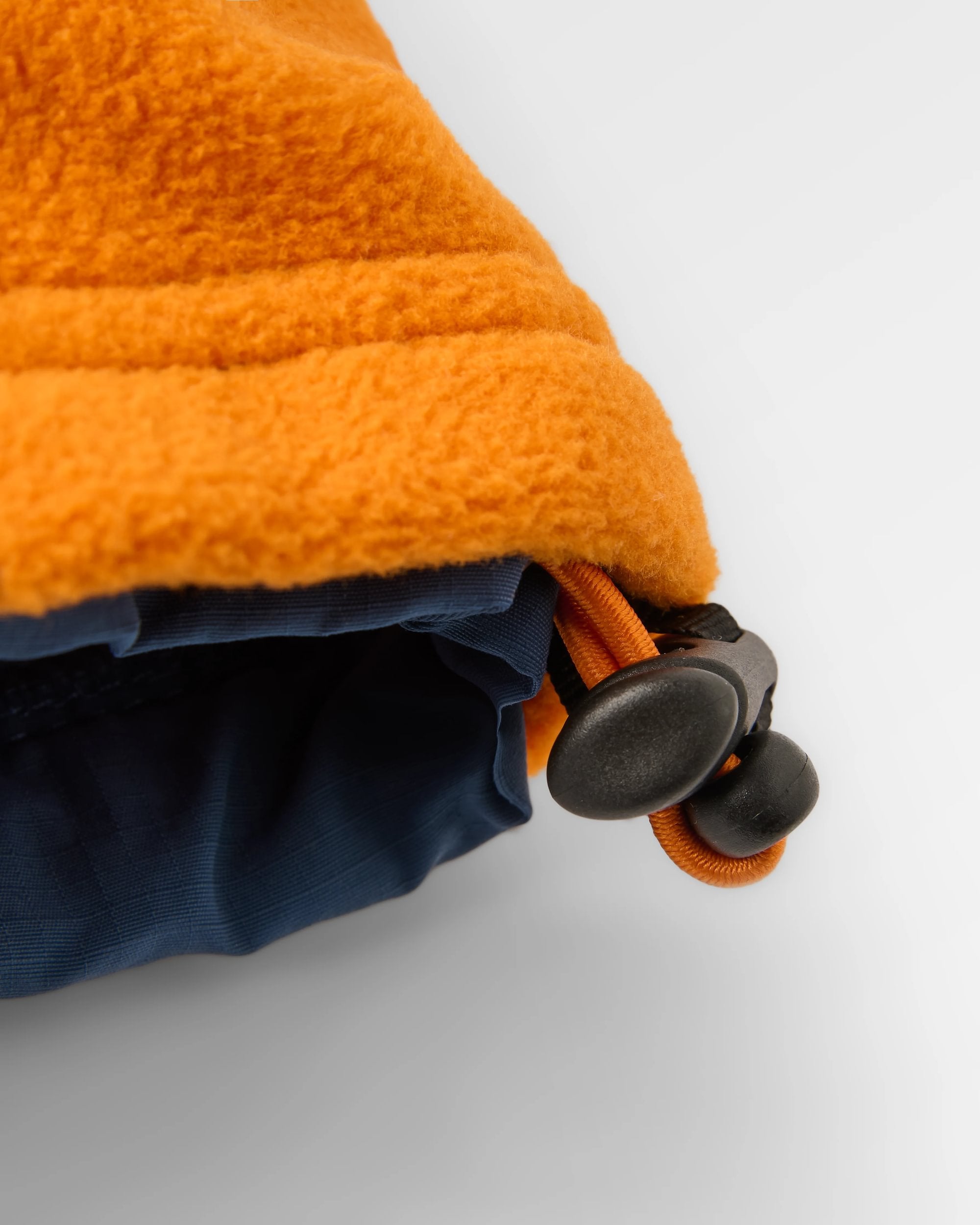 Alexander Recycled Hooded Polar Fleece - Faded Denim