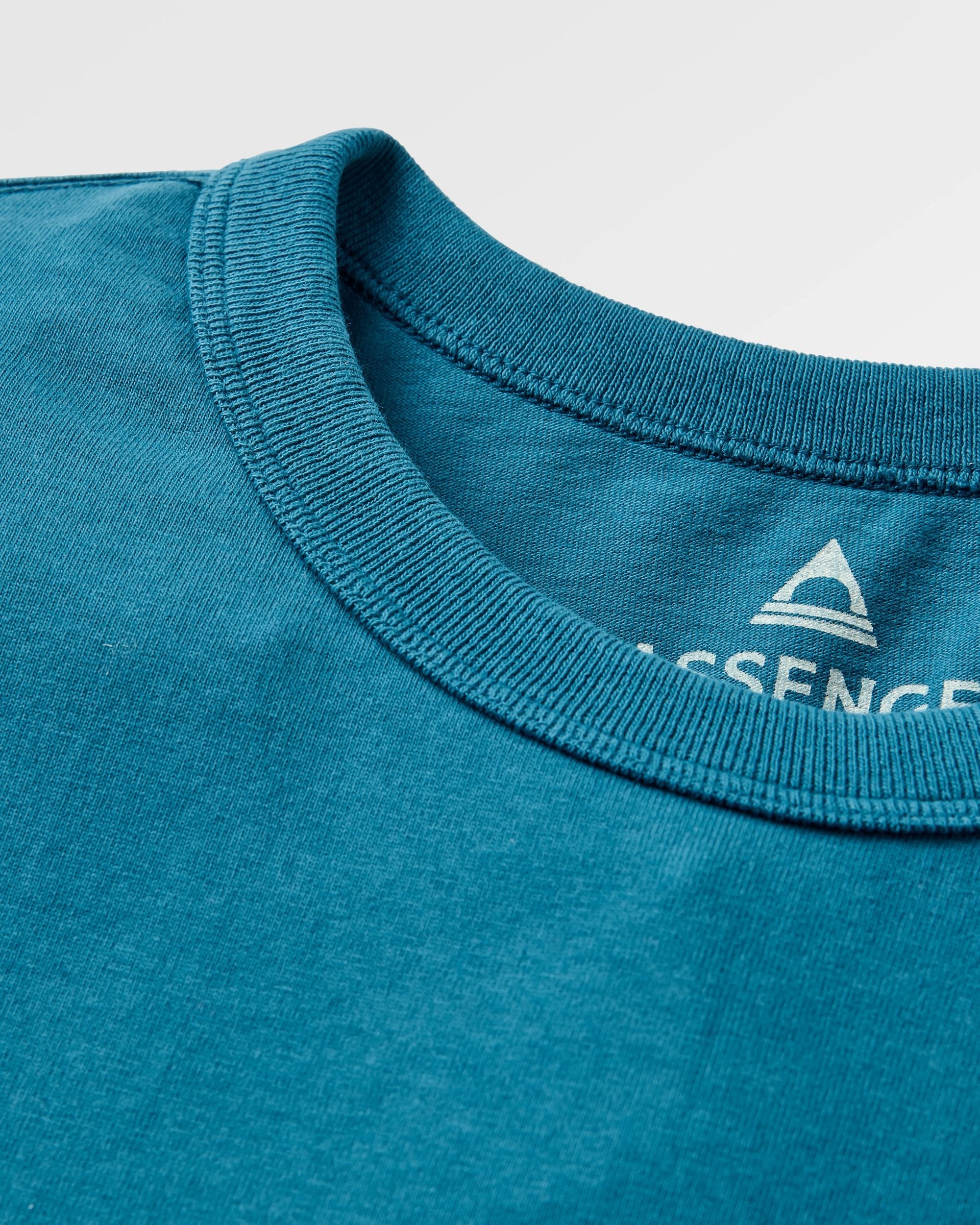 Heritage Organic Relaxed Fit LS T-Shirt - Tidal Blue