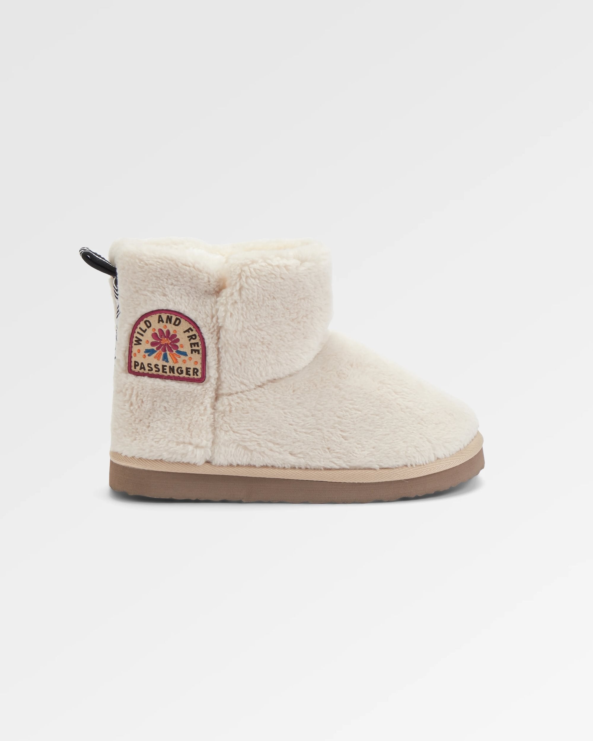 Hideaway Hut Sherpa Fleece Slipper - Birch