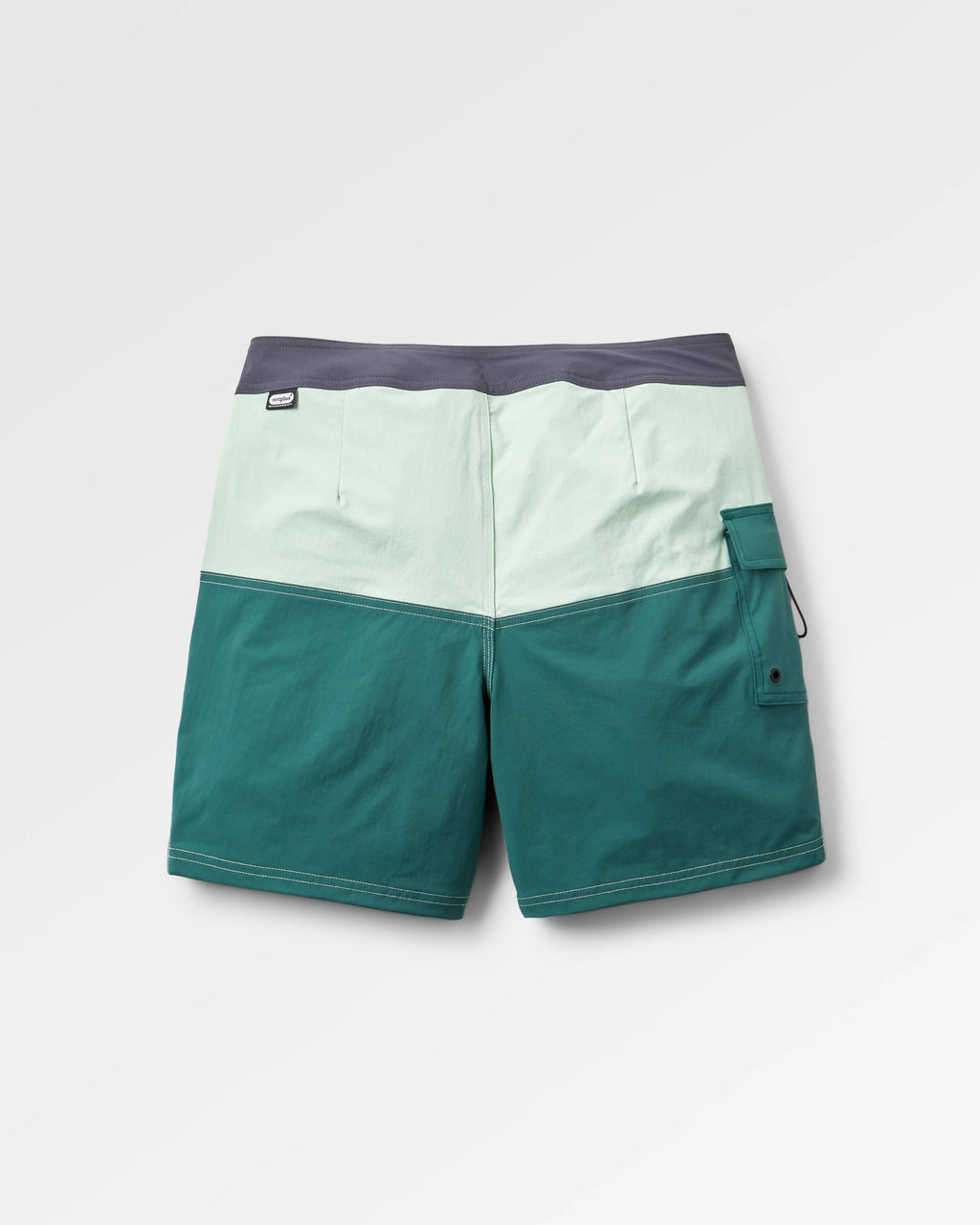 Cutback NetPlus® Recycled Boardshort - Spearmint/Deep Ocean