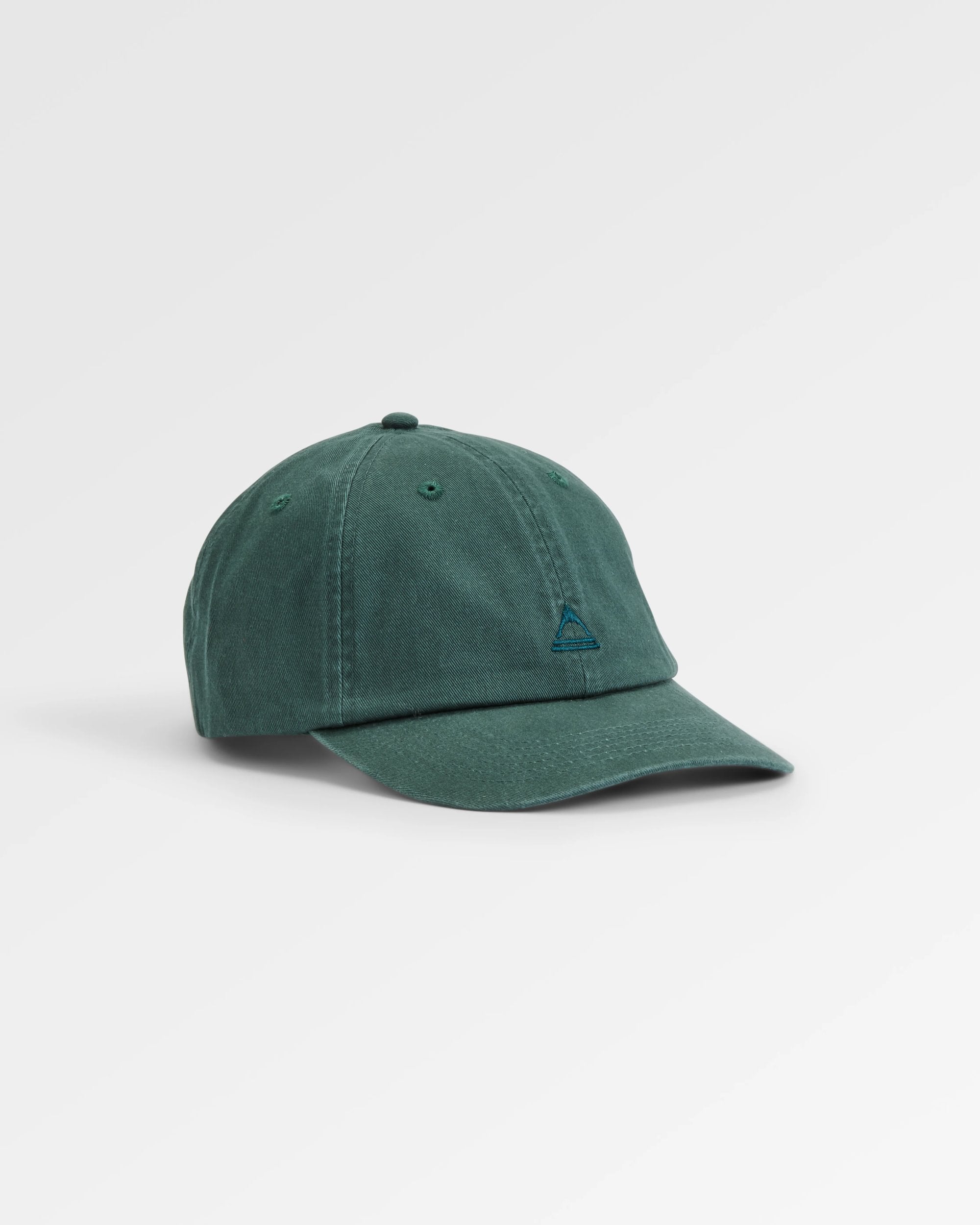 Classic Recycled Cotton 6 Panel Cap - Dark Fern