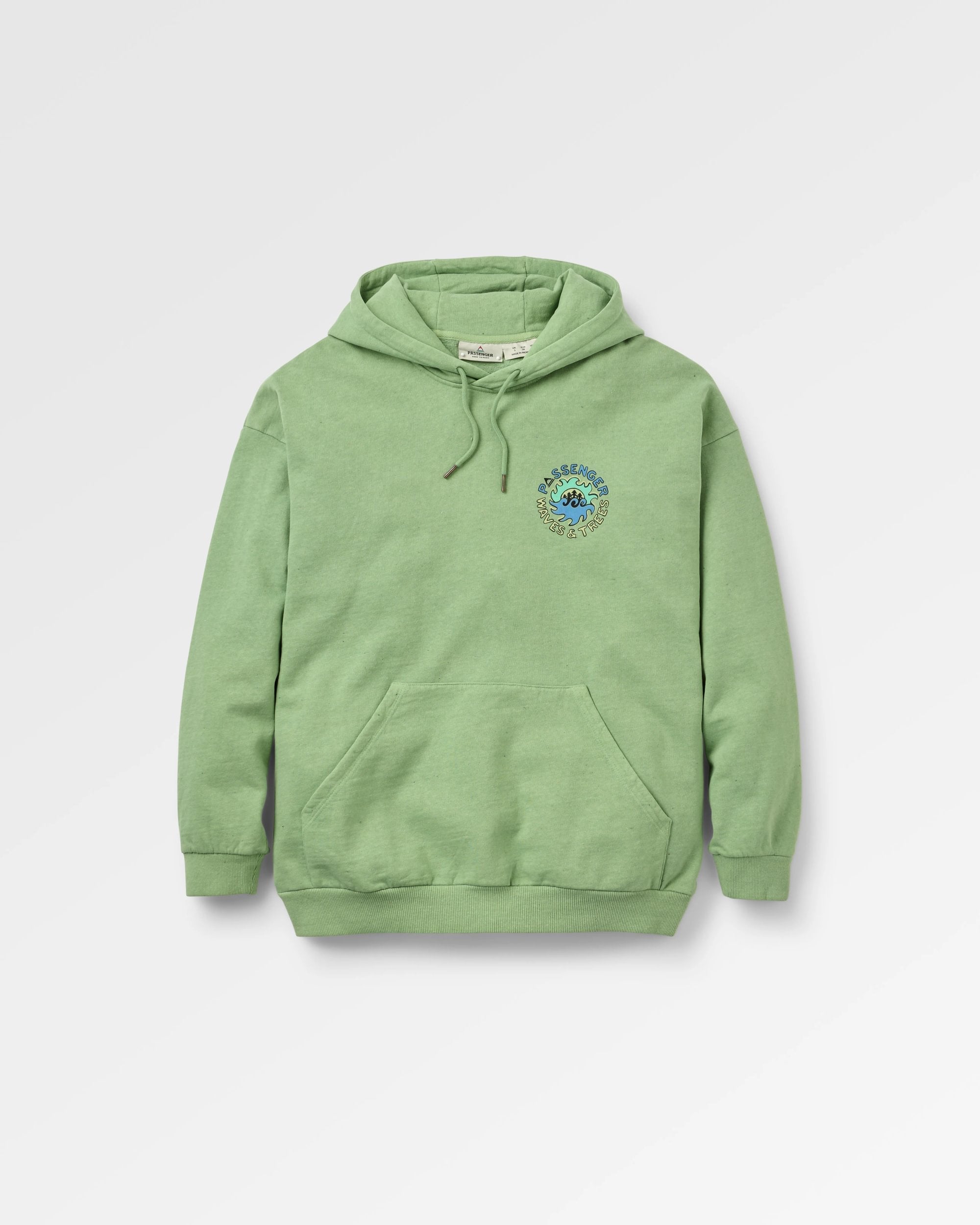 Dune Oversized Hoodie - Stem Green Marl