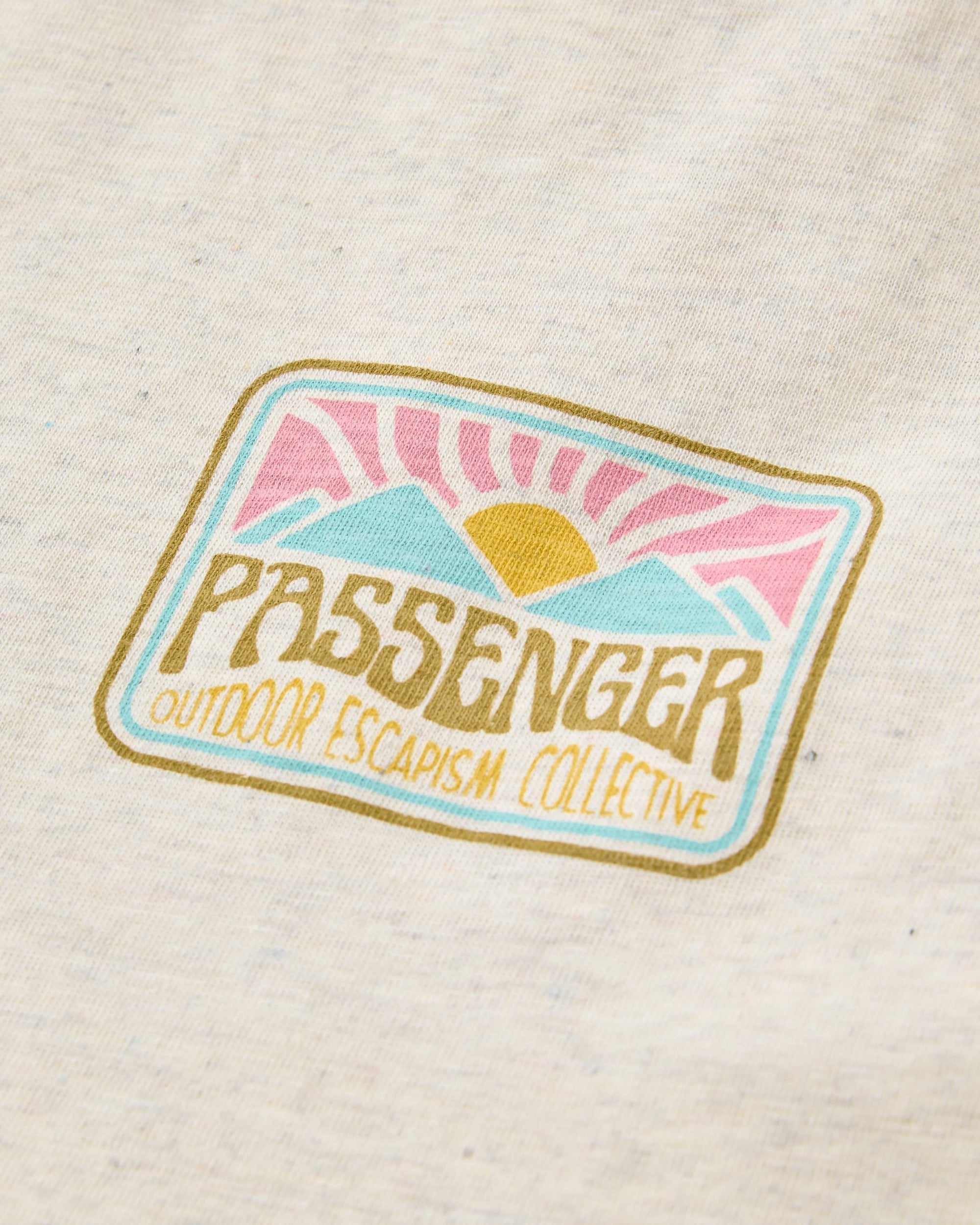 Golden Hour Recycled Cotton T-Shirt - Milky Marl