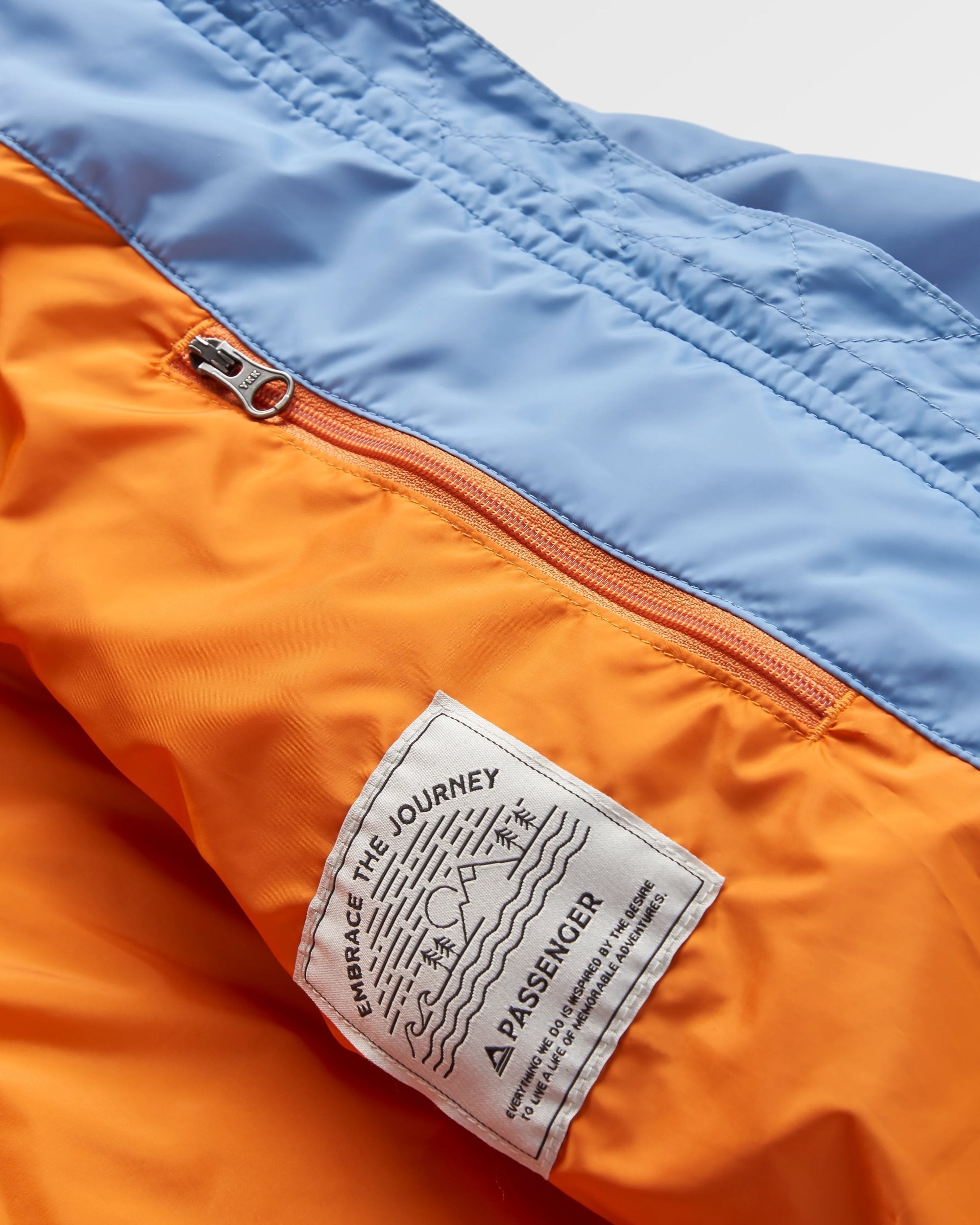 Flora Long Recycled Insulated Parka - Faded Denim