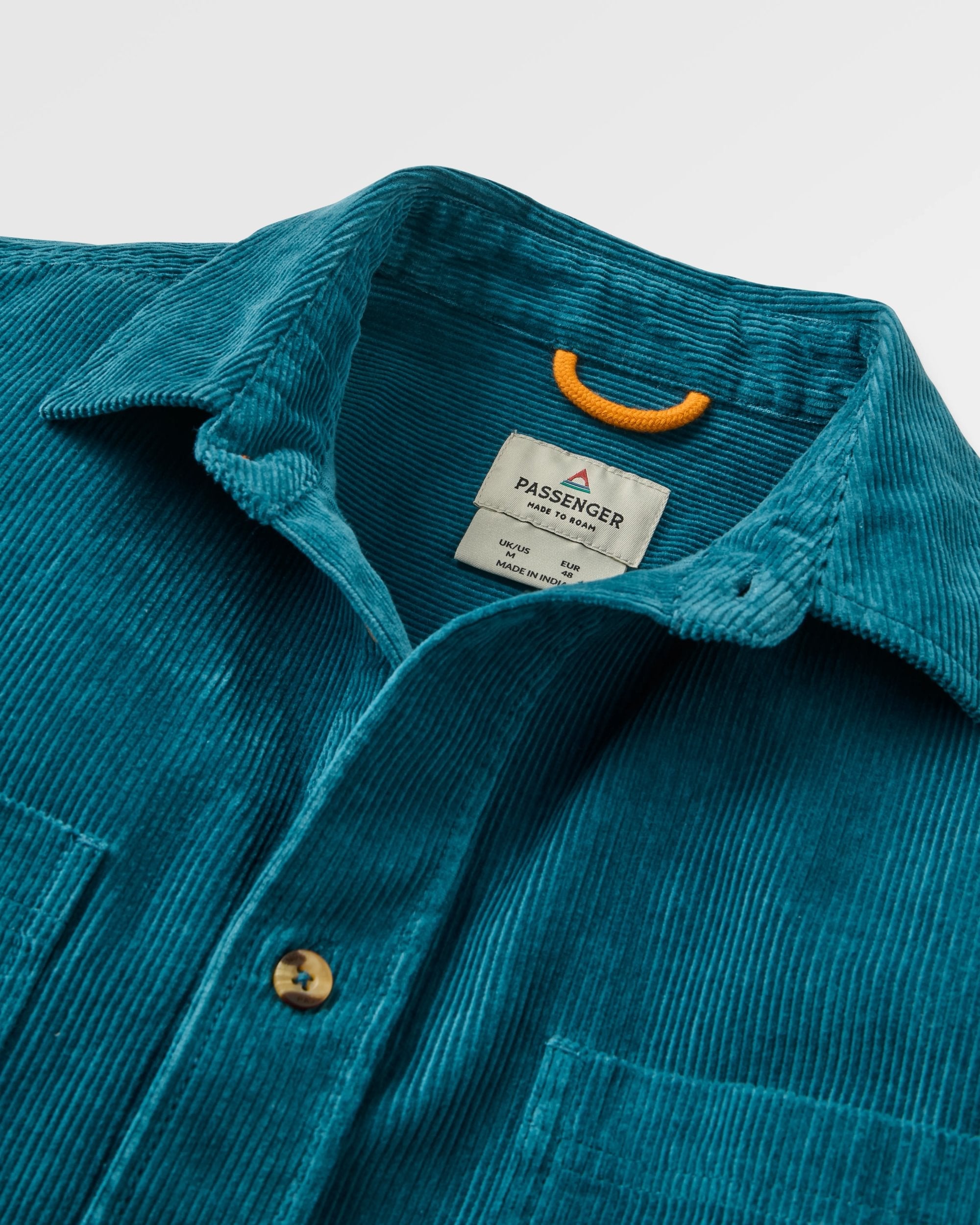 Backcountry Cord Shirt - Tidal Blue