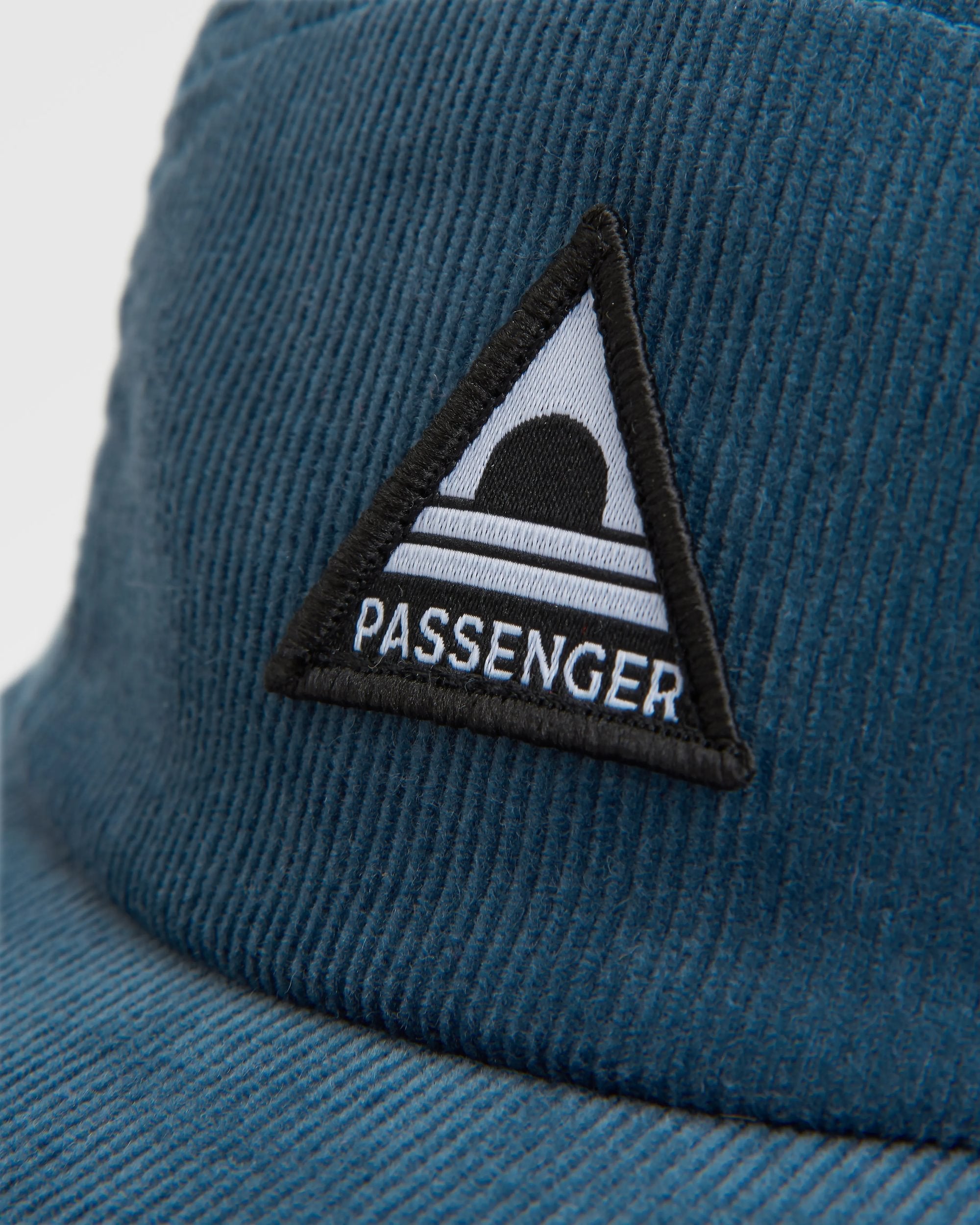 Fixie Recycled Cord 5 Panel Cap - Storm Grey