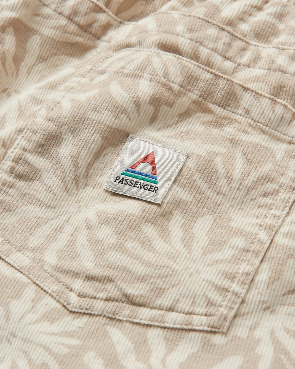 Drifter Corduroy Short - Seaweed Pebble Grey
